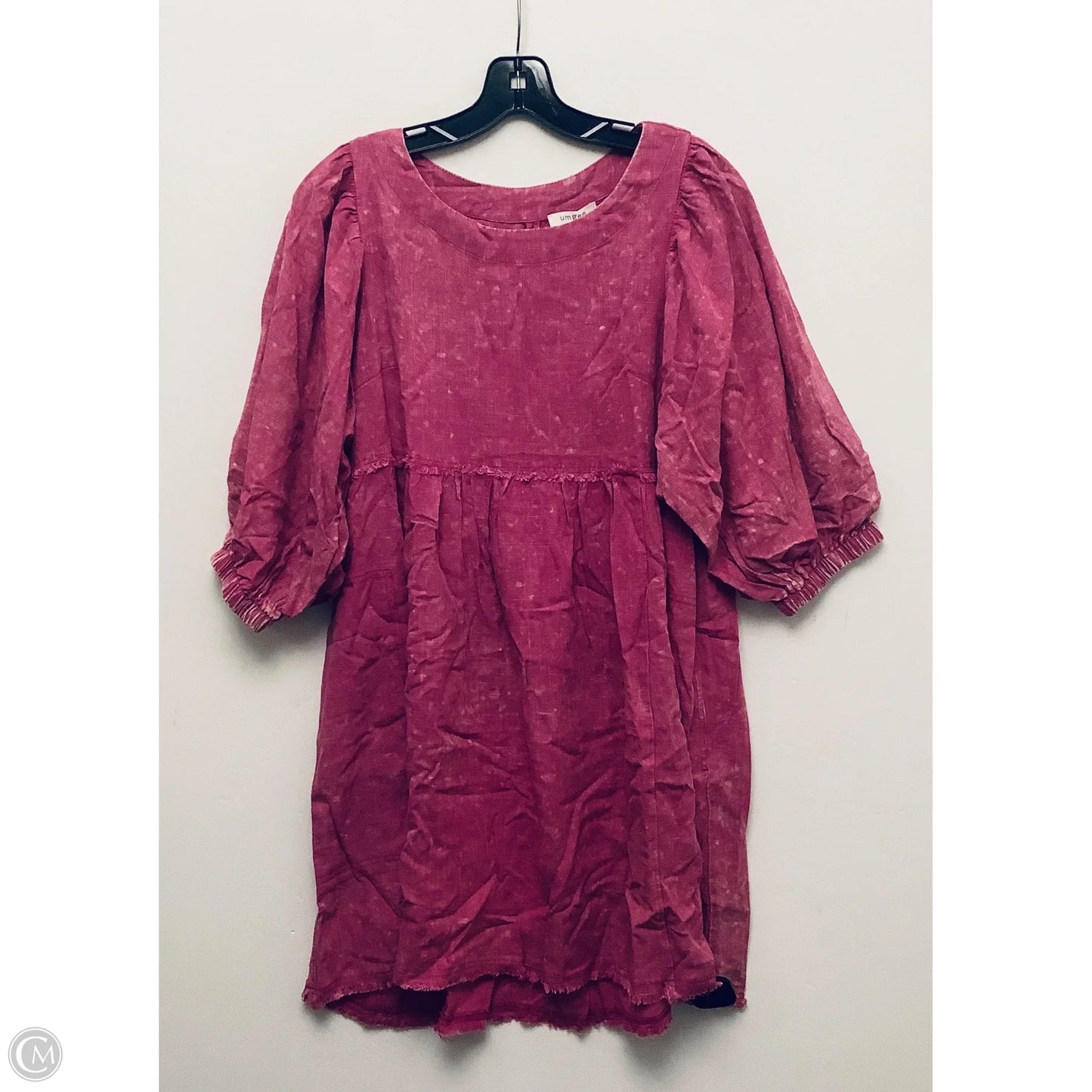 Dress Casual Short By Umgee In Pink, Size: S