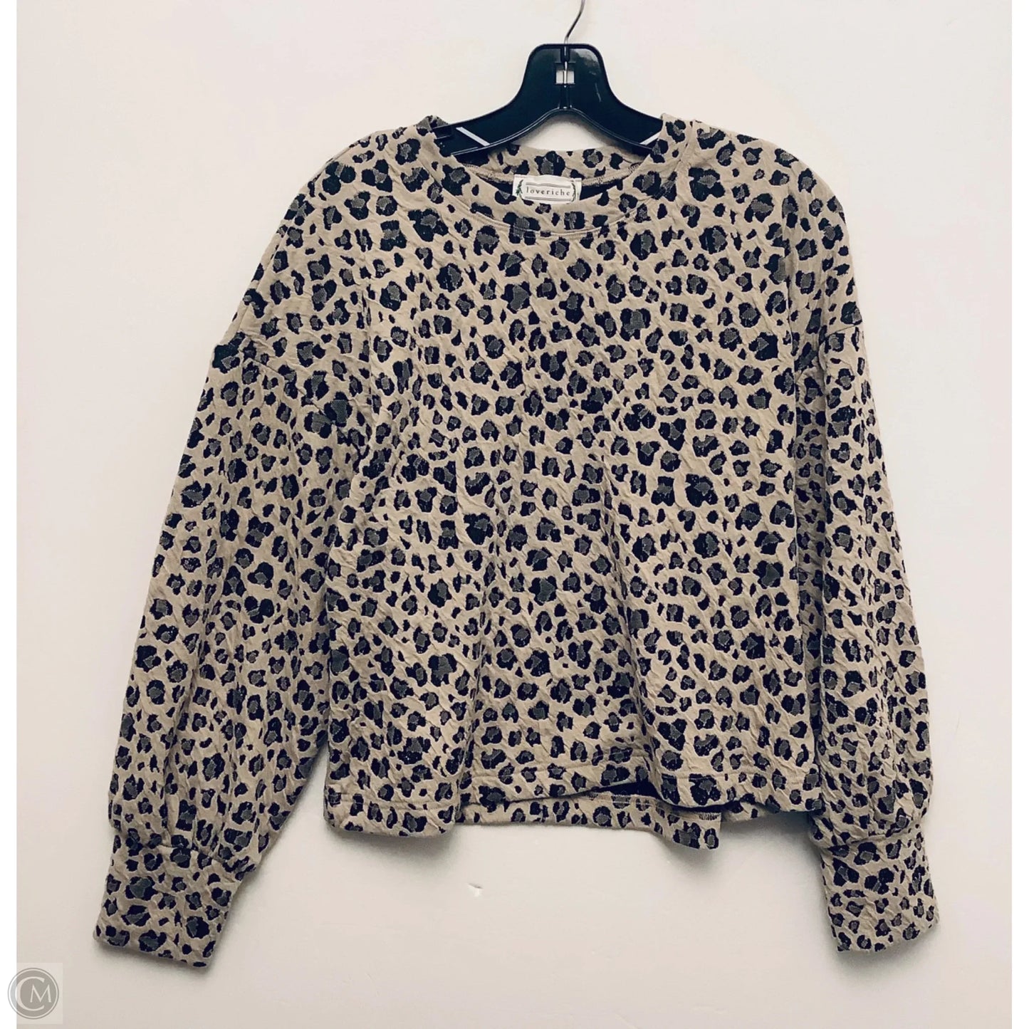 Top Long Sleeve By Loveriche In Animal Print, Size: S