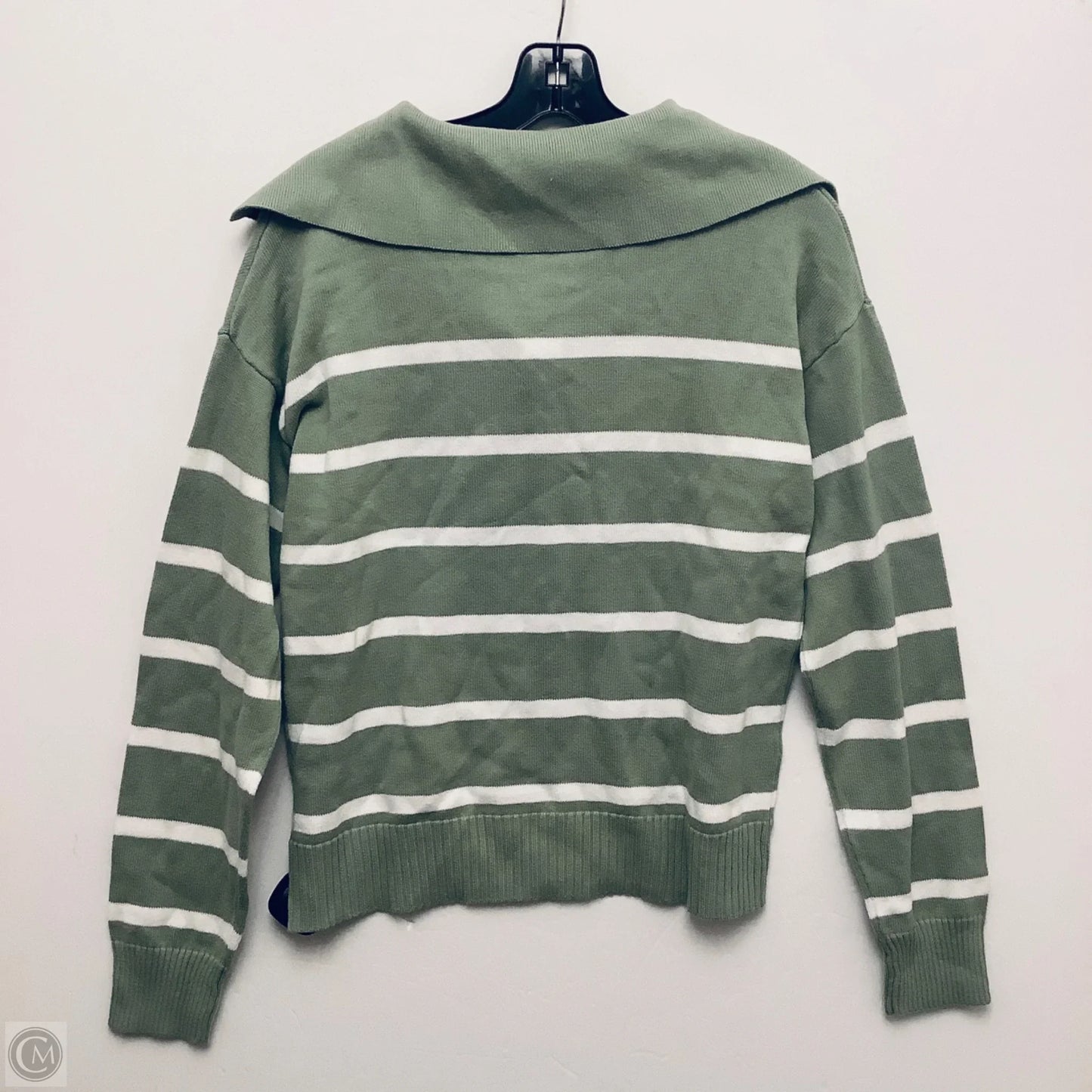 Top Long Sleeve By Gap In Green, Size: S