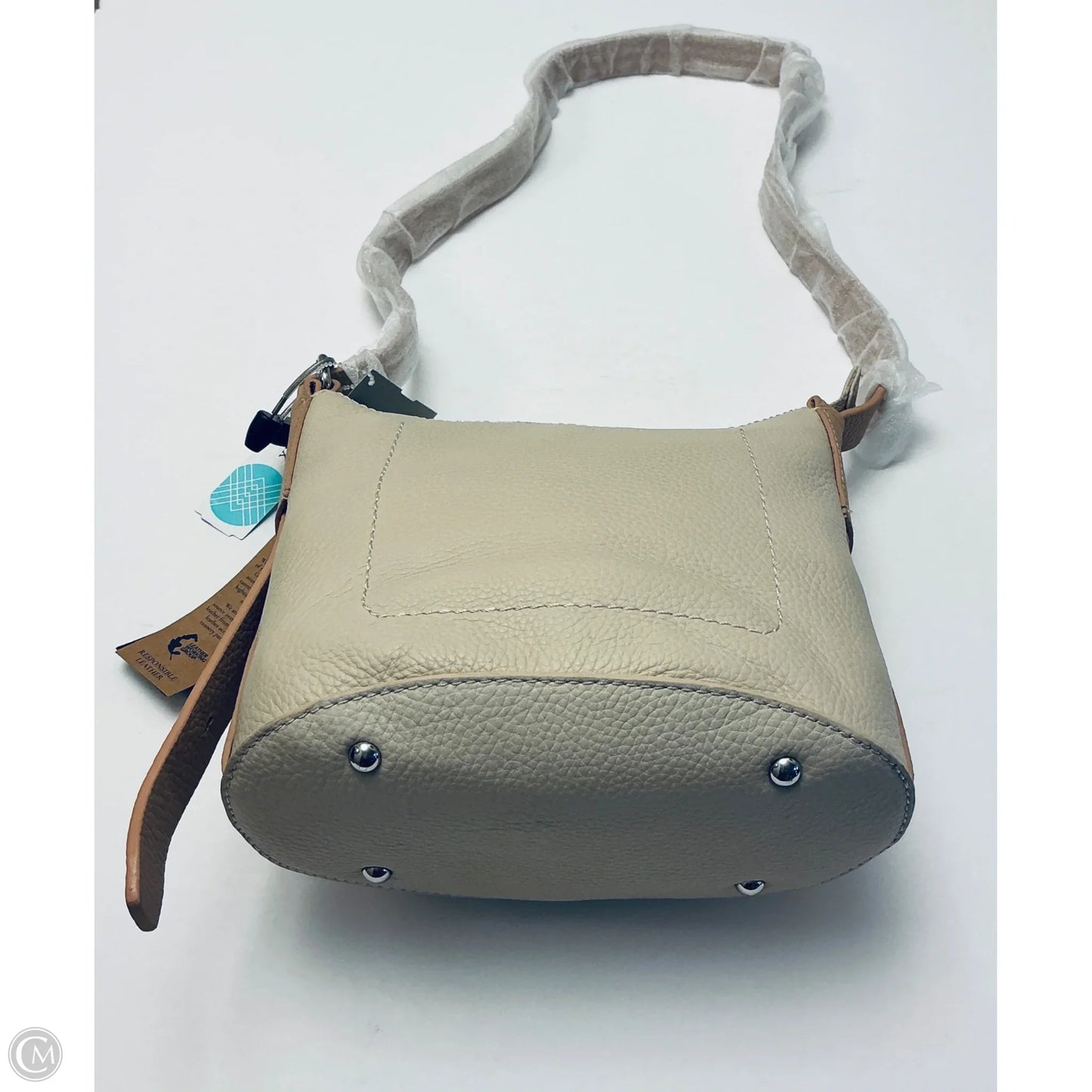 Crossbody Leather By Cmc, Size: Medium