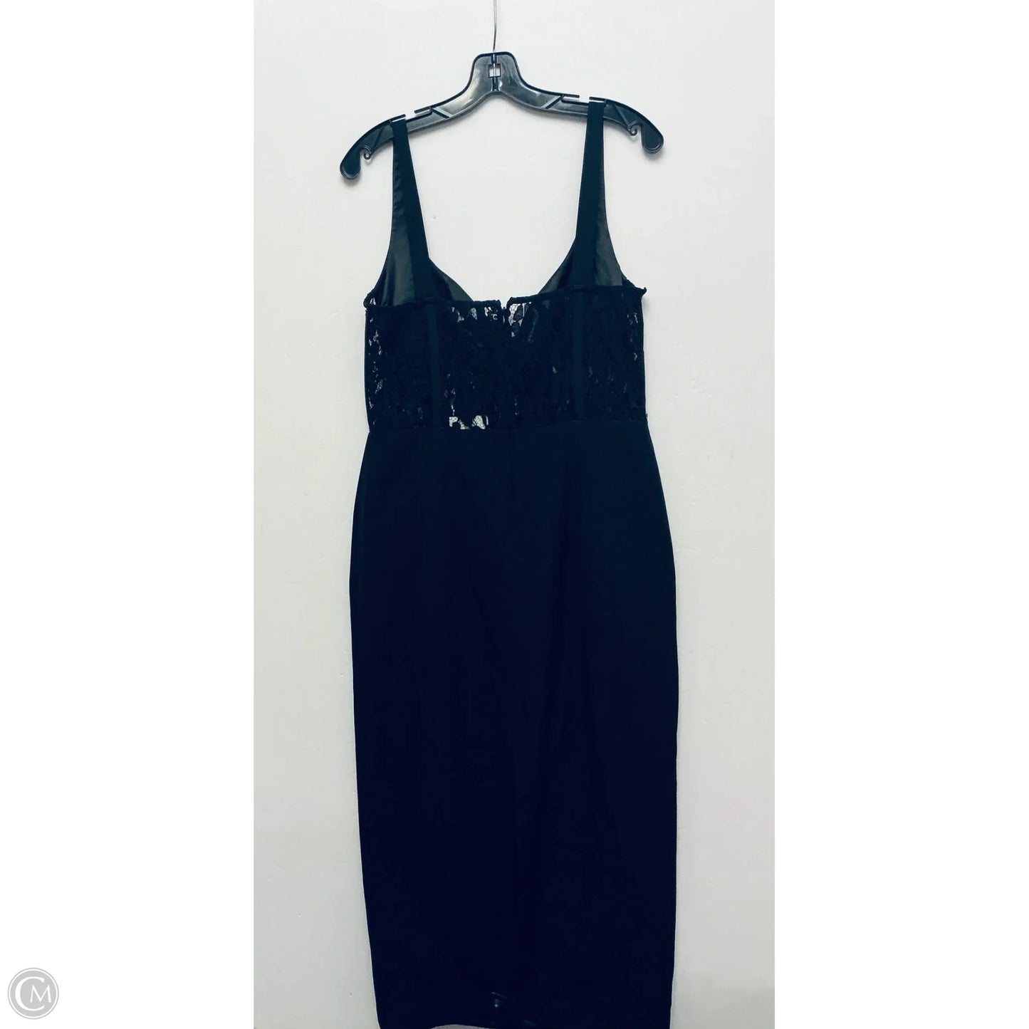 Dress Casual Midi By Bardot In Black, Size: 16