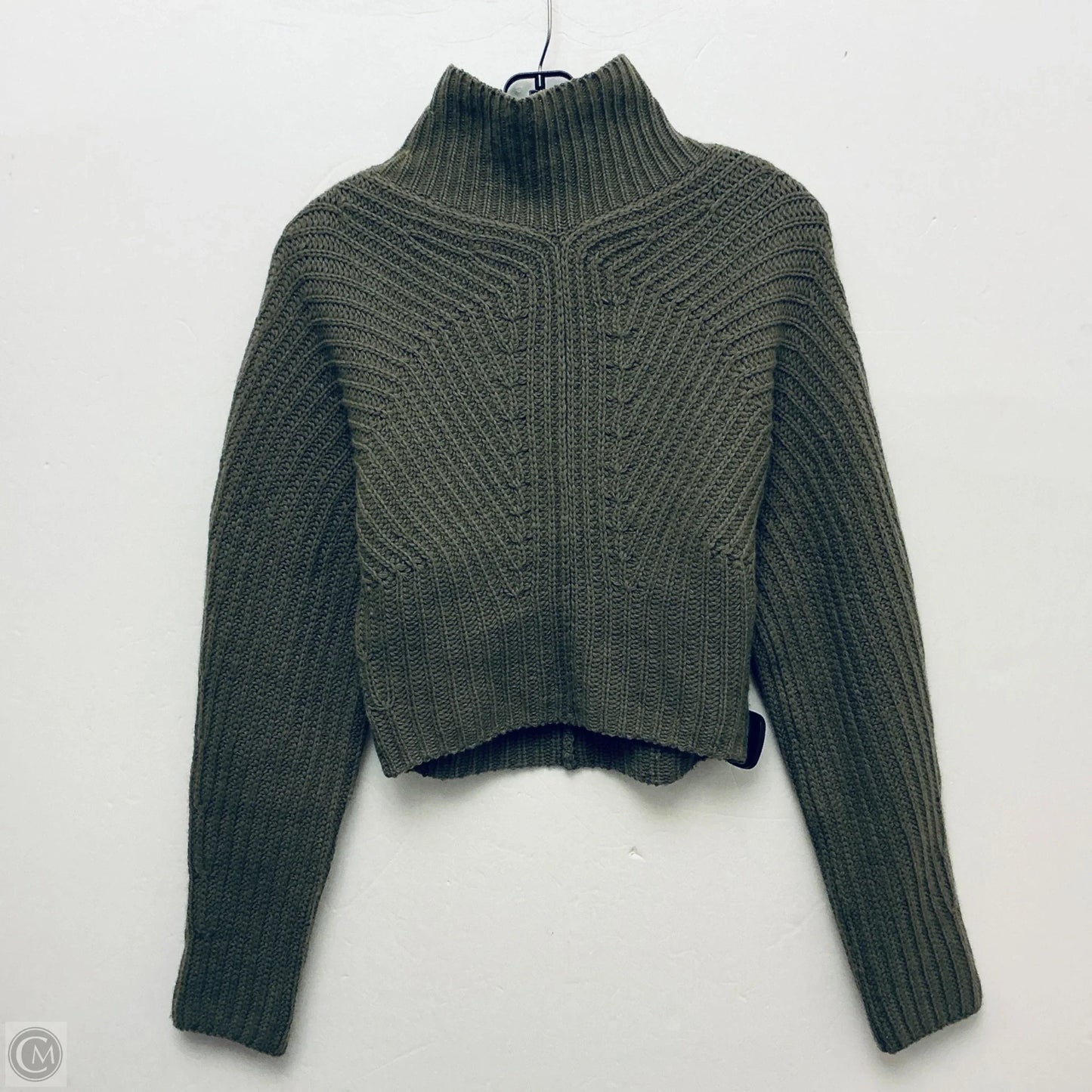 Sweater By Theory In Green, Size: S