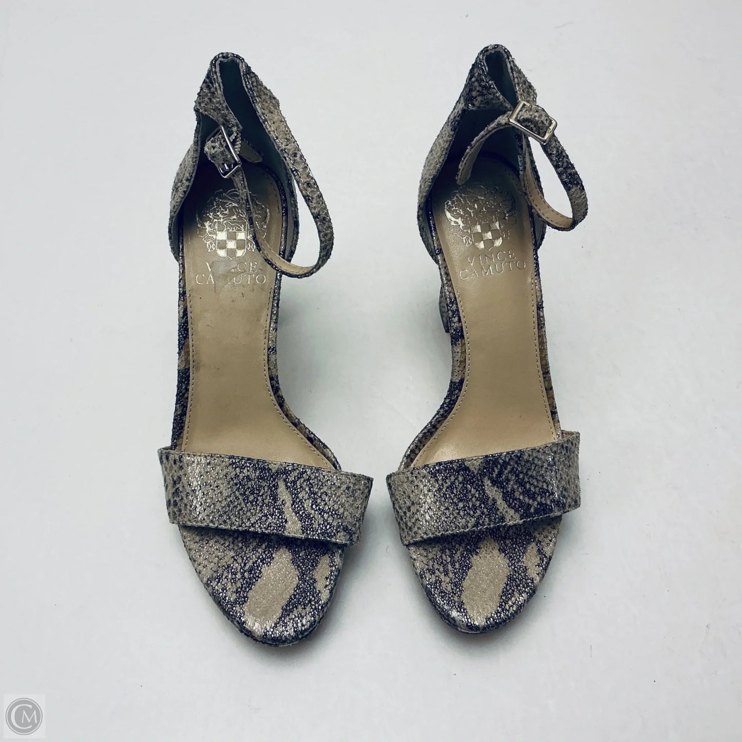 Shoes Heels Stiletto By Vince Camuto In Animal Print, Size: 6.5
