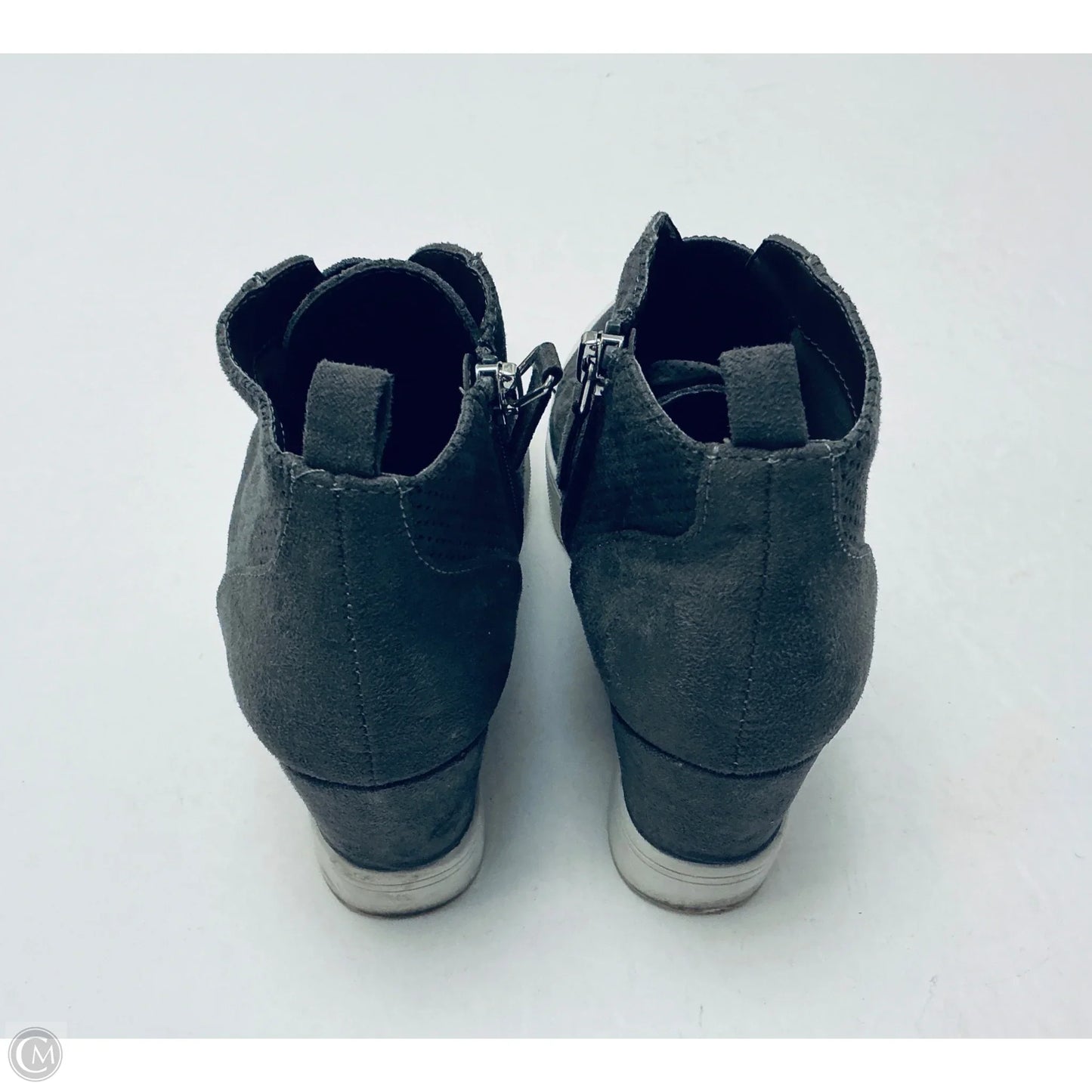 Boots Ankle Flats By Mia In Grey, Size: 6