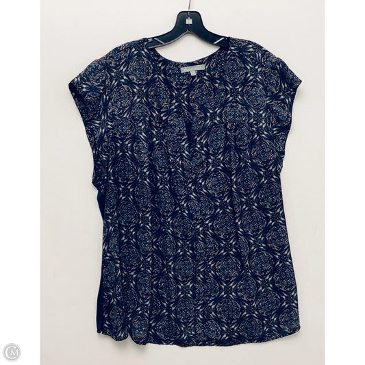 Top Short Sleeve By Daniel Rainn In Blue, Size: 4x