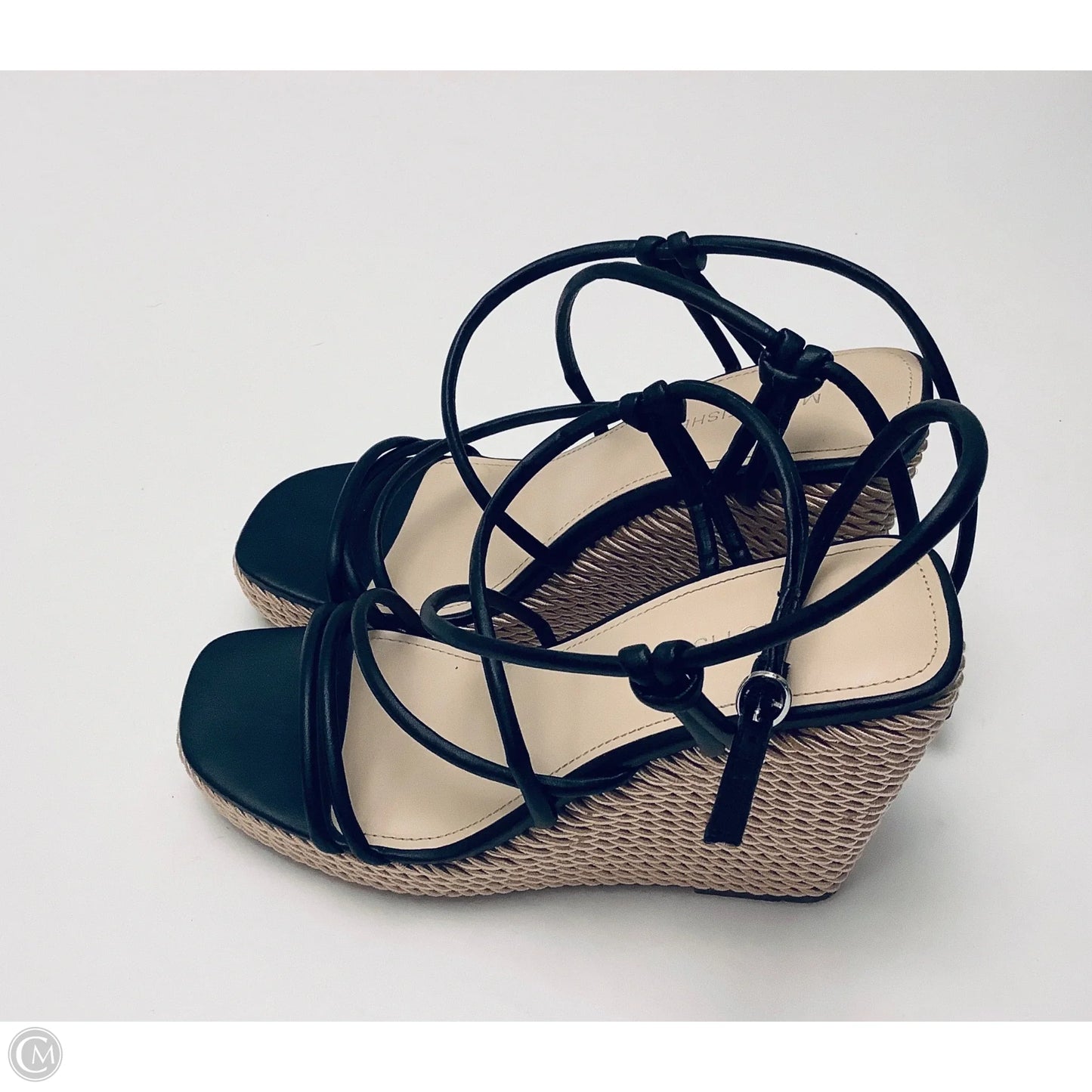 Sandals Heels Platform By Marc Fisher In Black, Size: 7.5