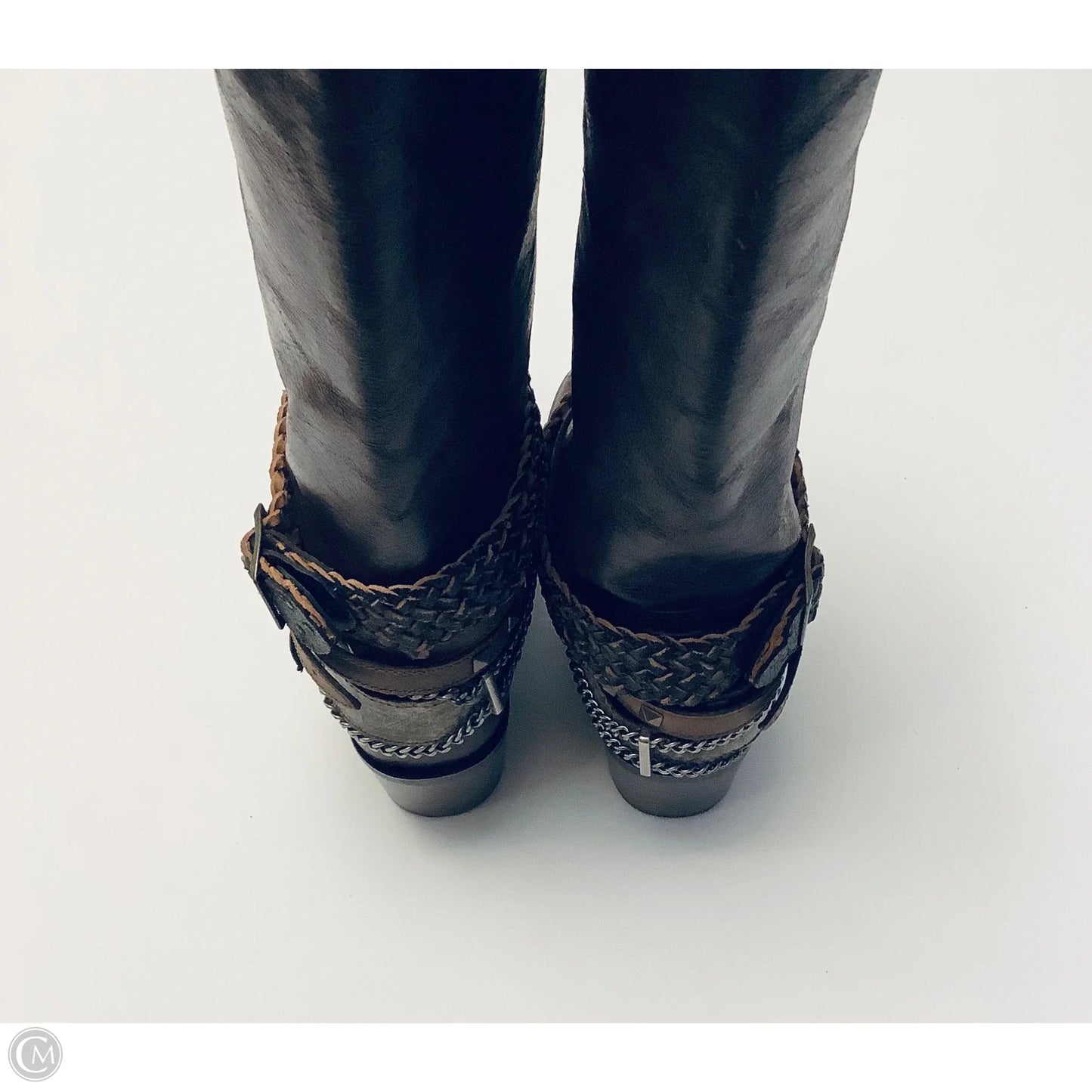 Boots Mid-calf Heels By Durango In Brown, Size: 6.5