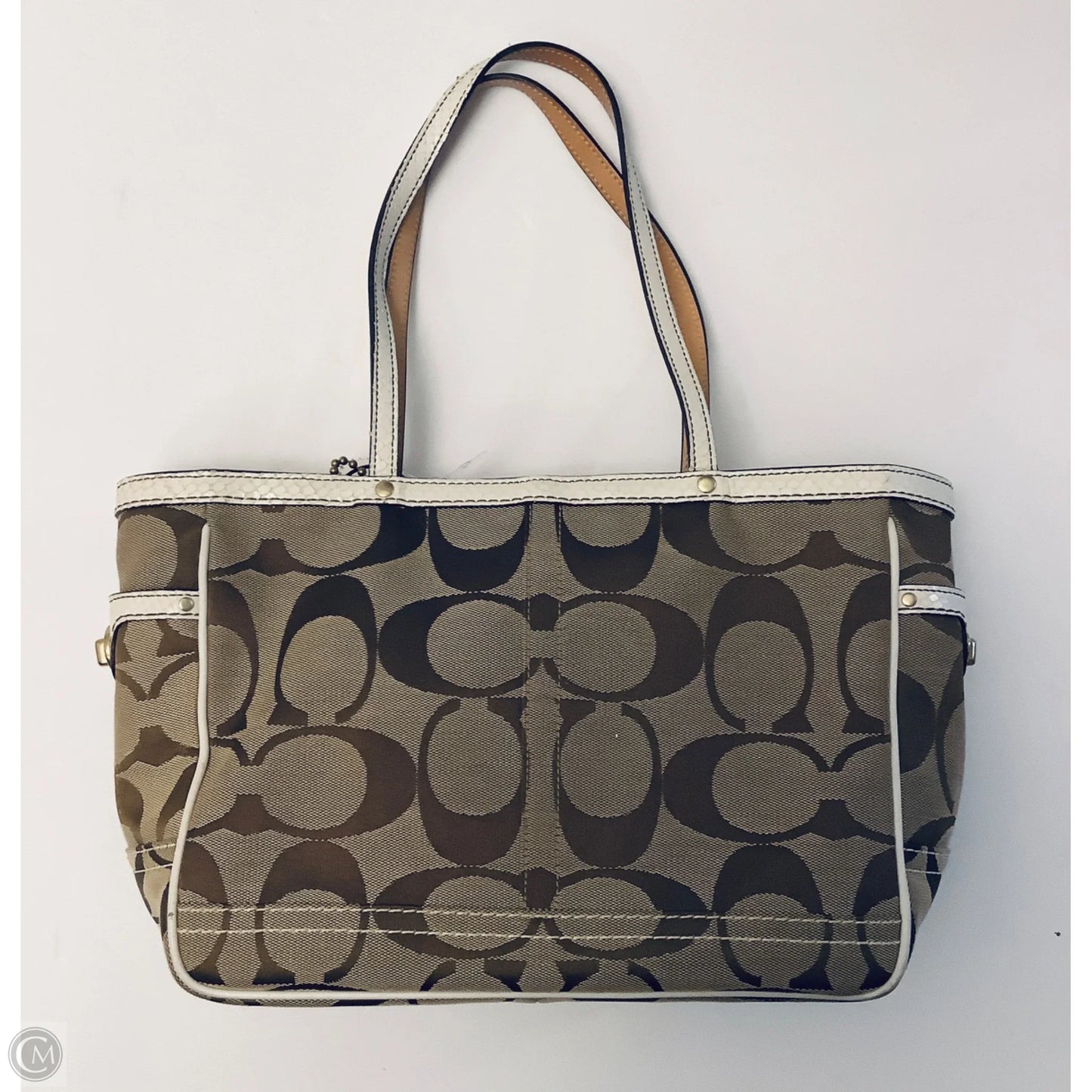 Handbag Designer By Coach, Size: Small
