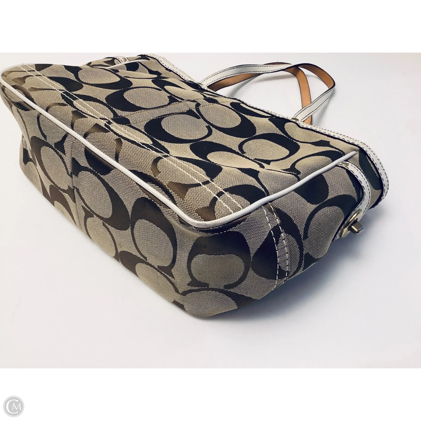 Handbag Designer By Coach, Size: Small