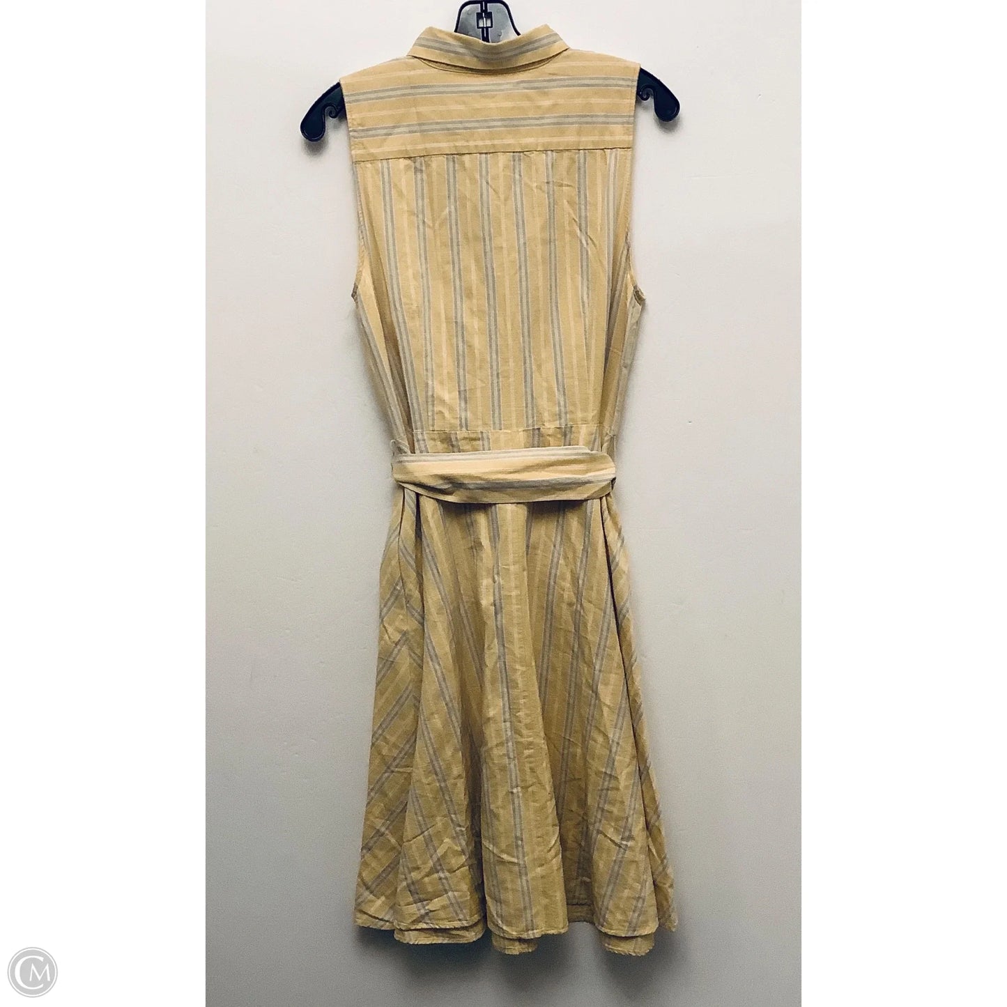 Dress Casual Short By Ann Taylor In Yellow, Size: 10