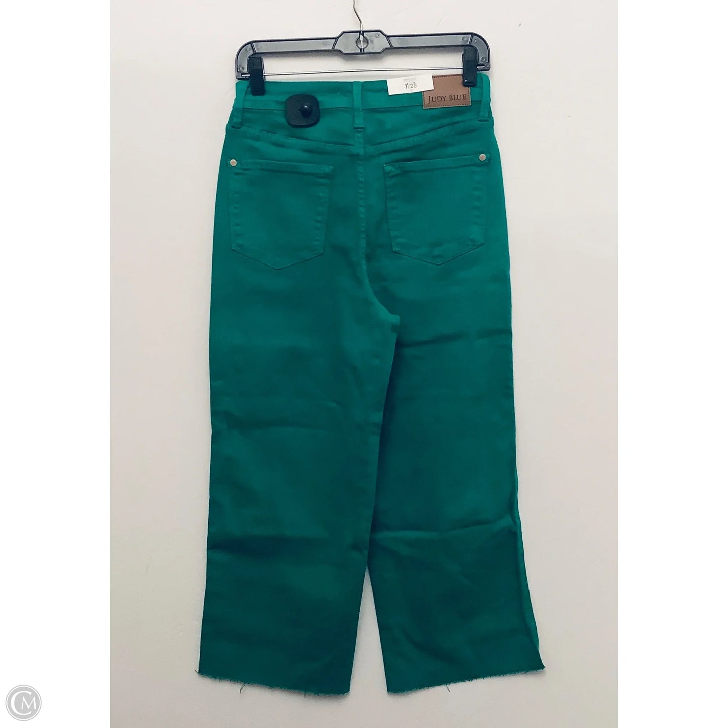 Jeans Wide Leg By Judy Blue In Green, Size: 8