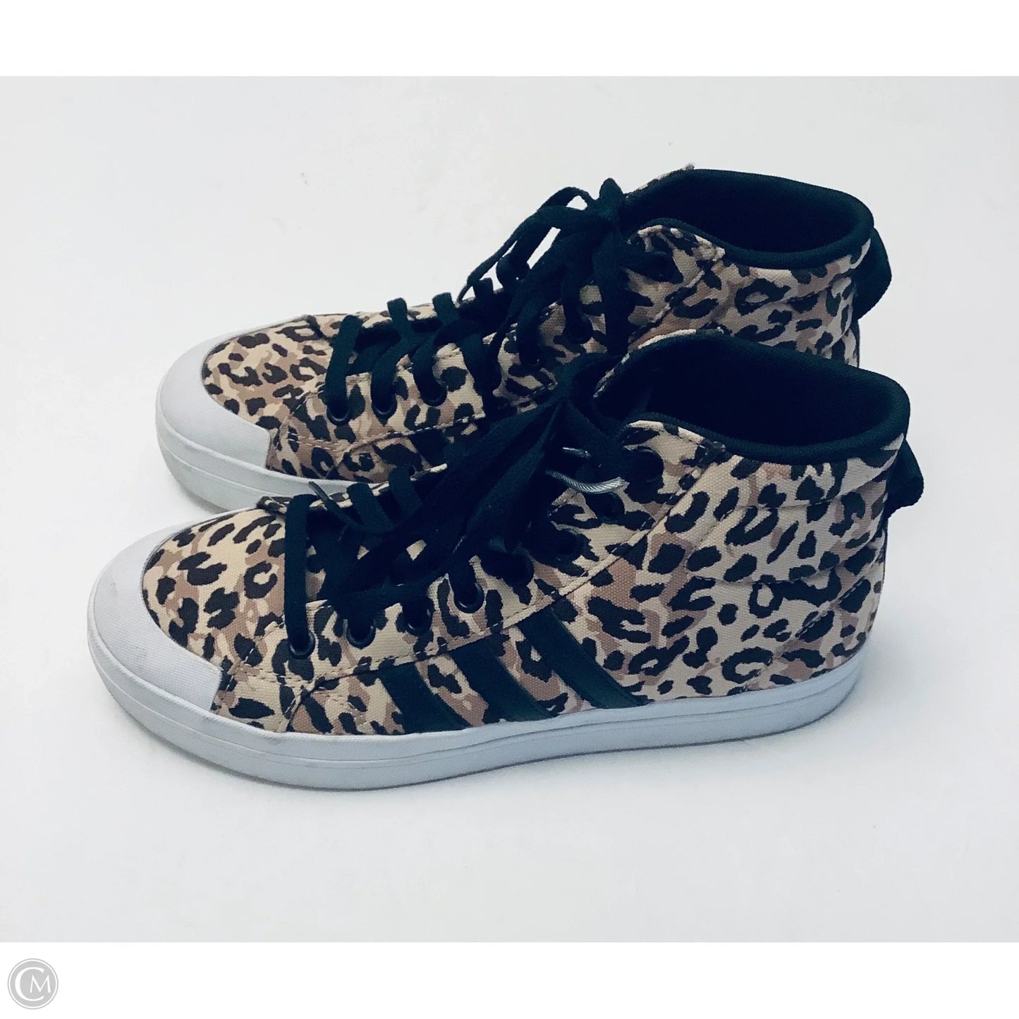 Shoes Sneakers By Adidas In Animal Print, Size: 8
