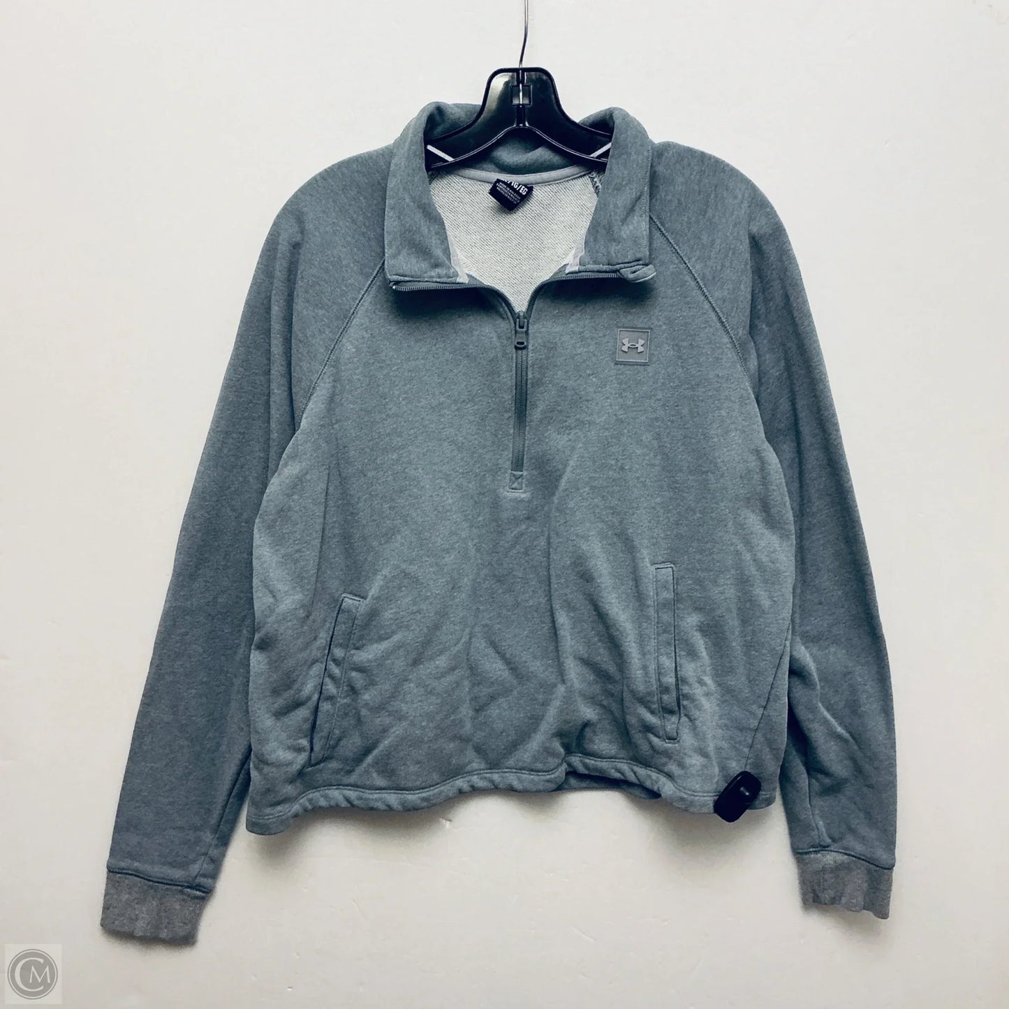 Sweatshirt Collar By Under Armour In Grey, Size: Xl