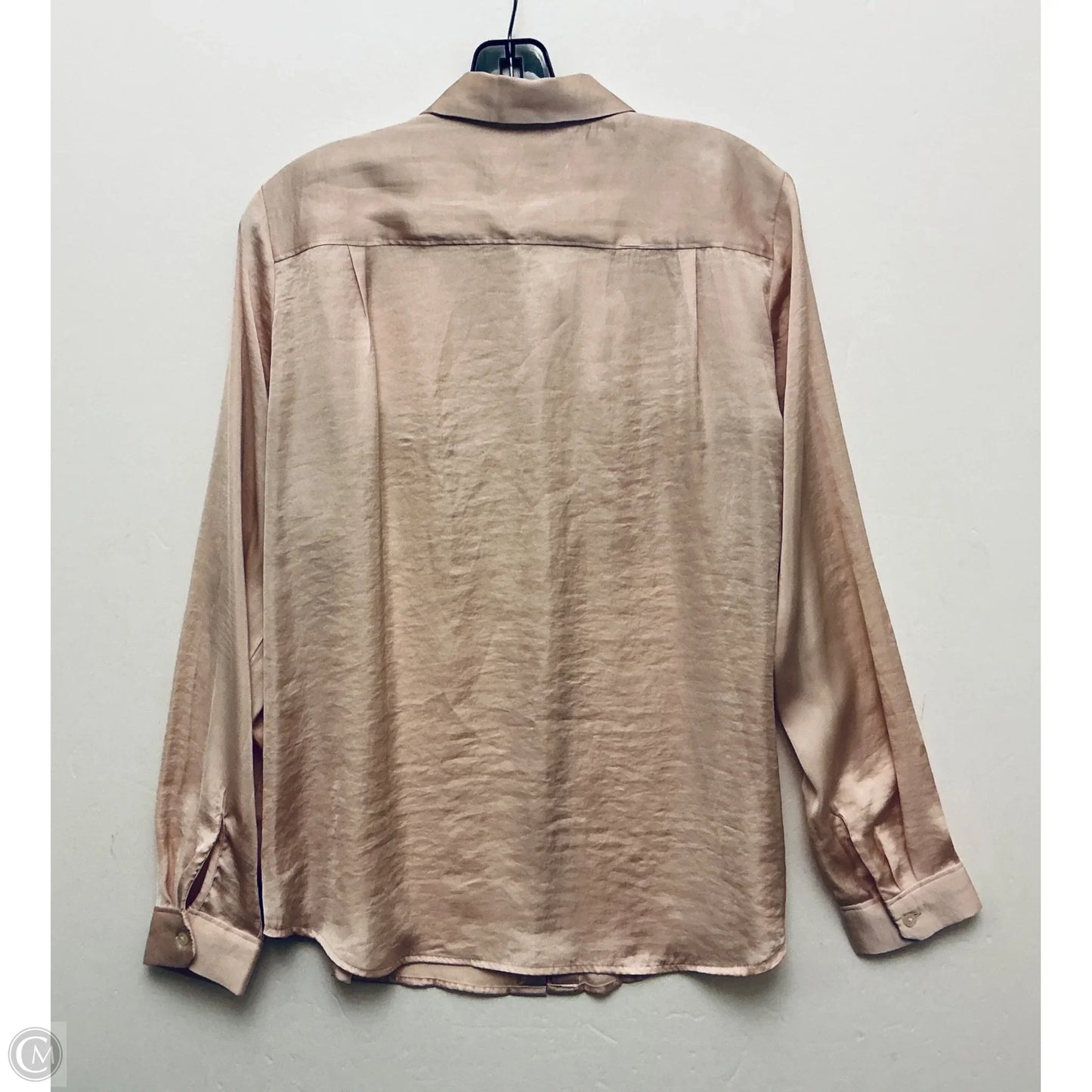 Top Long Sleeve By Loft In Pink, Size: M