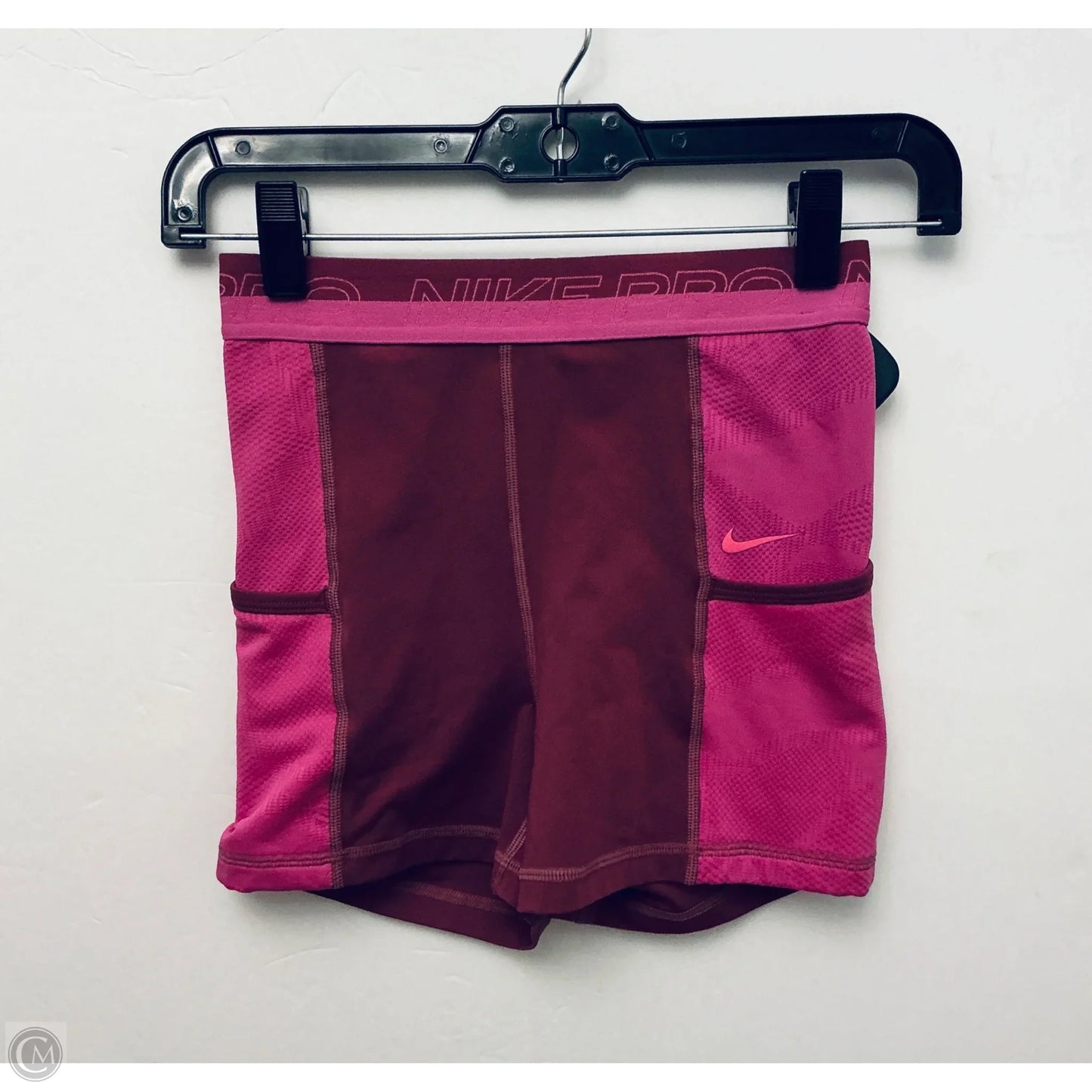 Athletic Shorts 2pc By Nike In Pink, Size: Xs