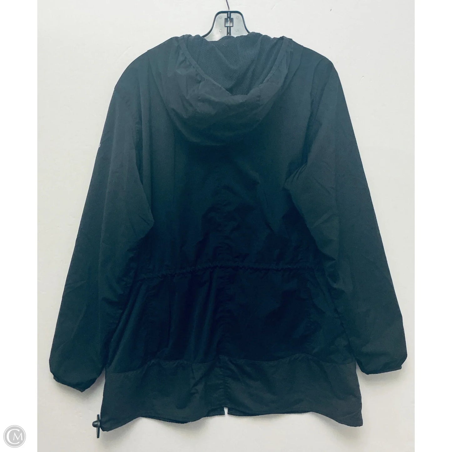 Coat Raincoat By Columbia In Black, Size: Xl