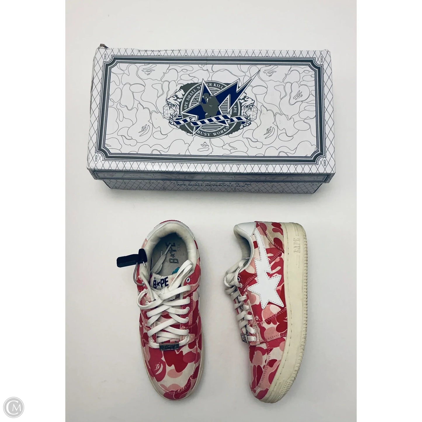 Shoes Sneakers By Cma In Camouflage Print, Size: 9