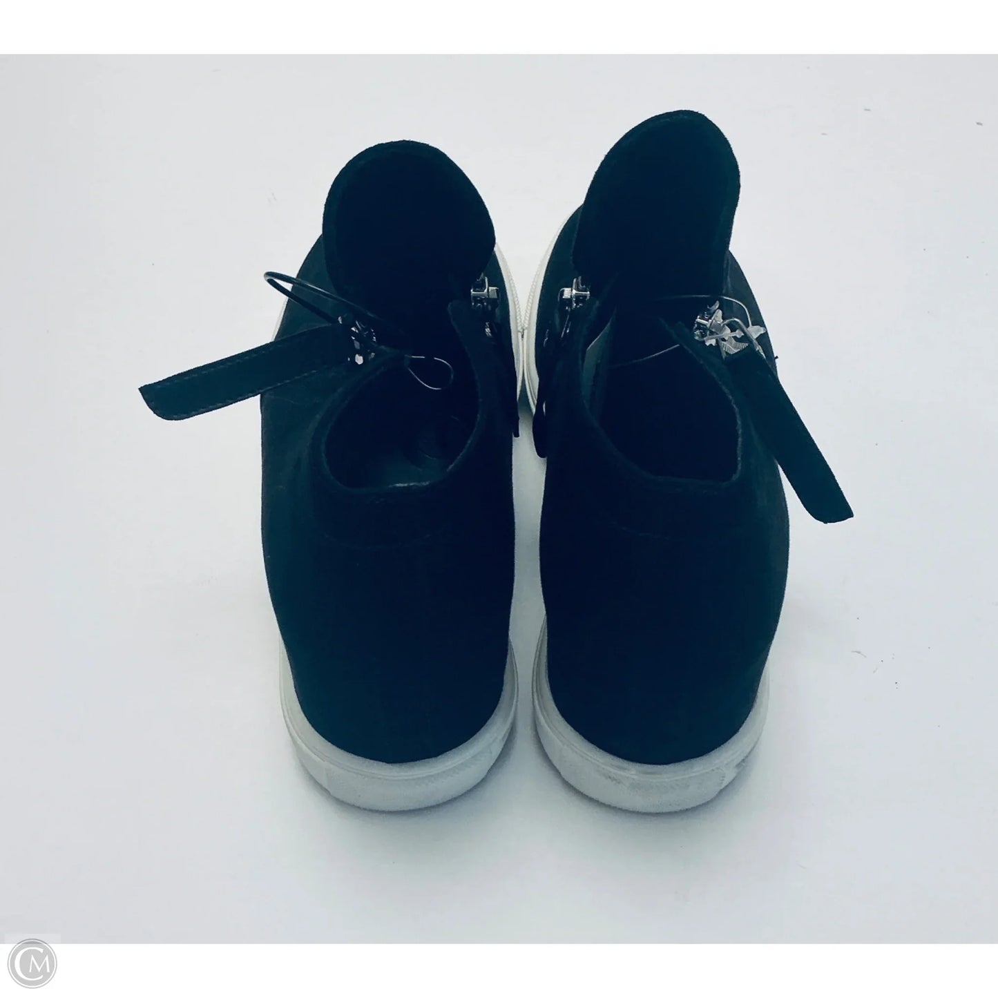 Boots Ankle Flats By Madden Girl In Black, Size: 10