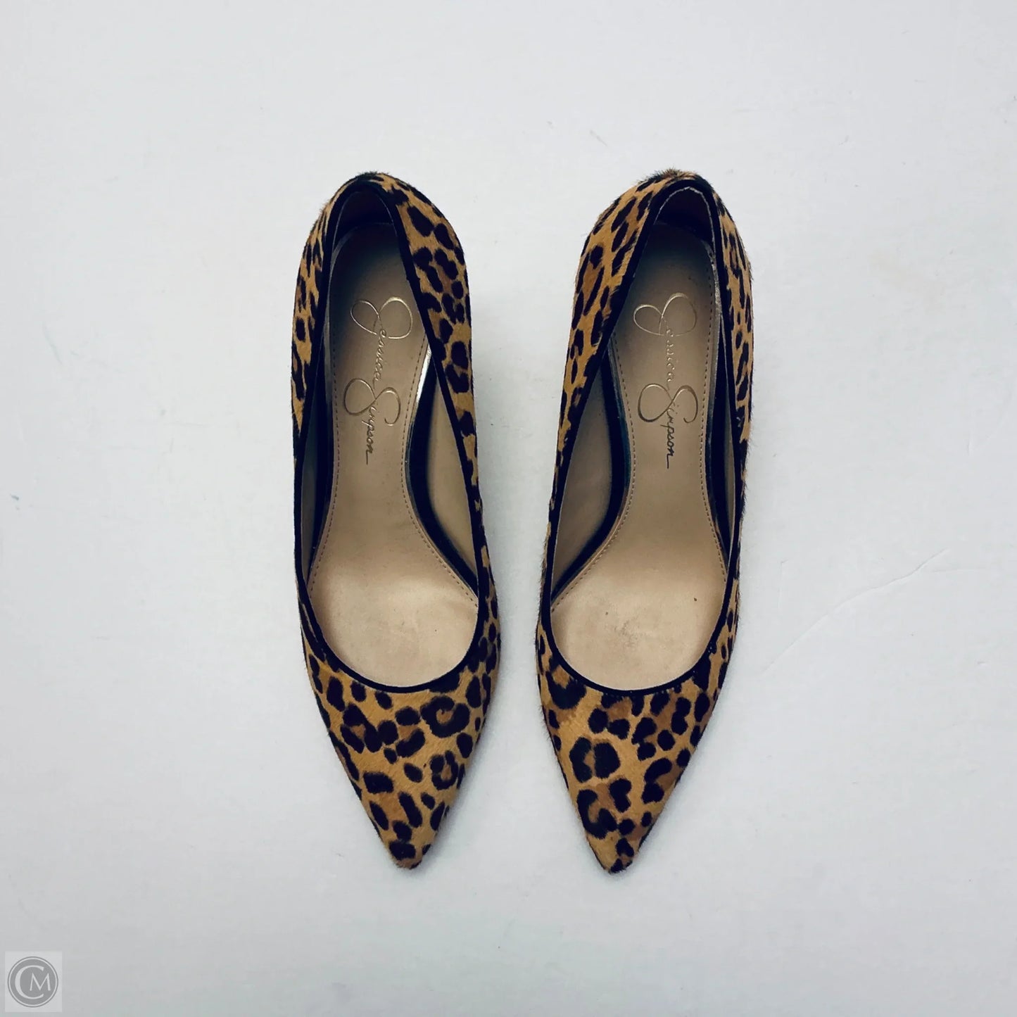 Shoes Heels Stiletto By Jessica Simpson In Animal Print, Size: 9