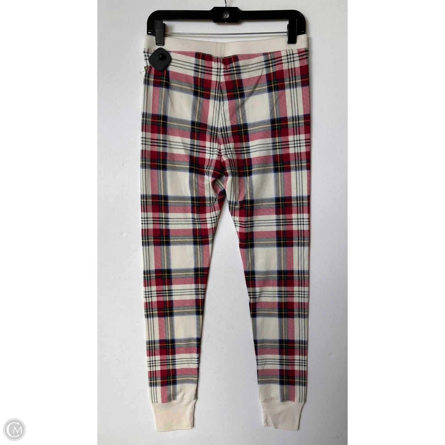 Pajamas 2pc By Old Navy In Plaid Pattern, Size: M