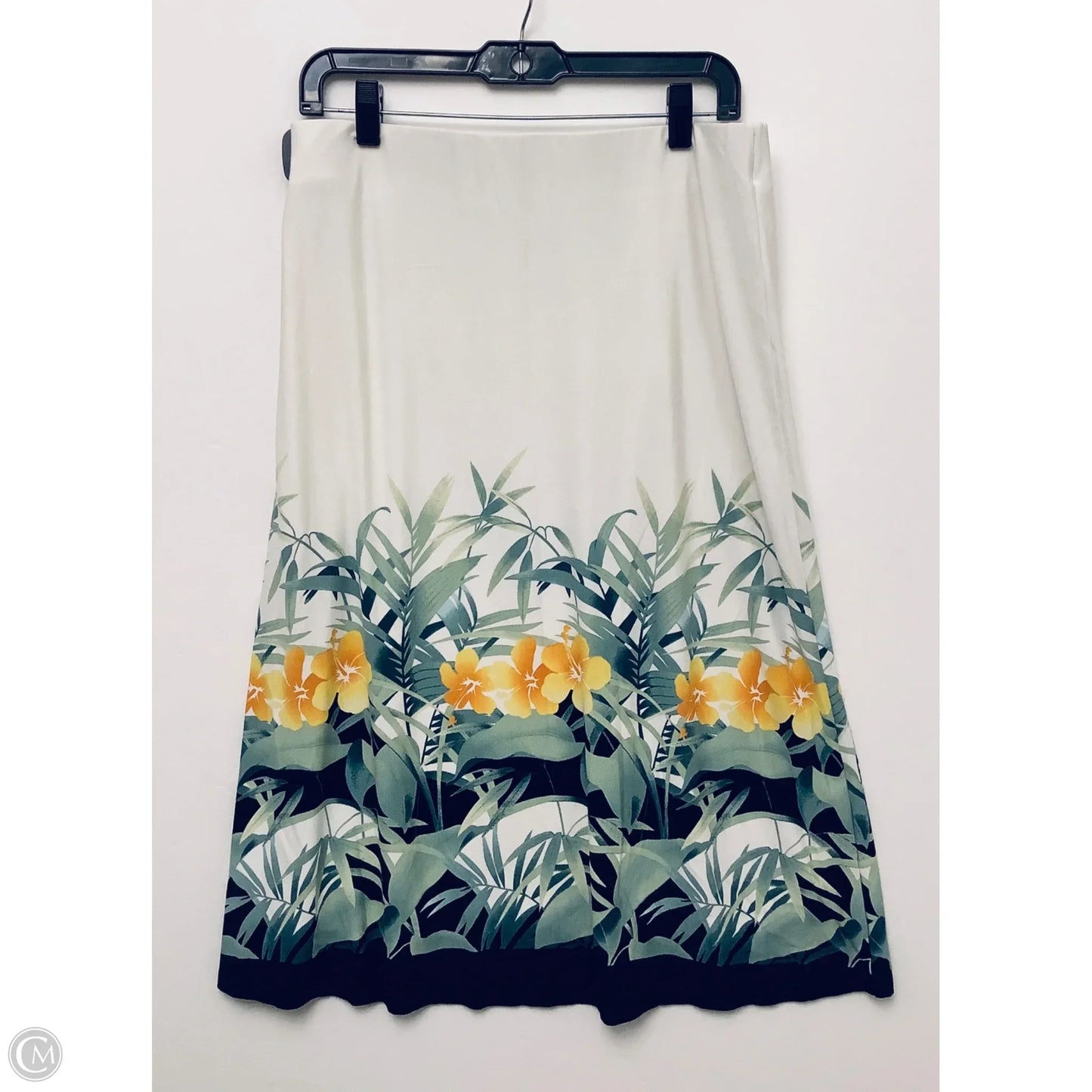 Skirt Midi By Tommy Bahama In Floral Print, Size: S