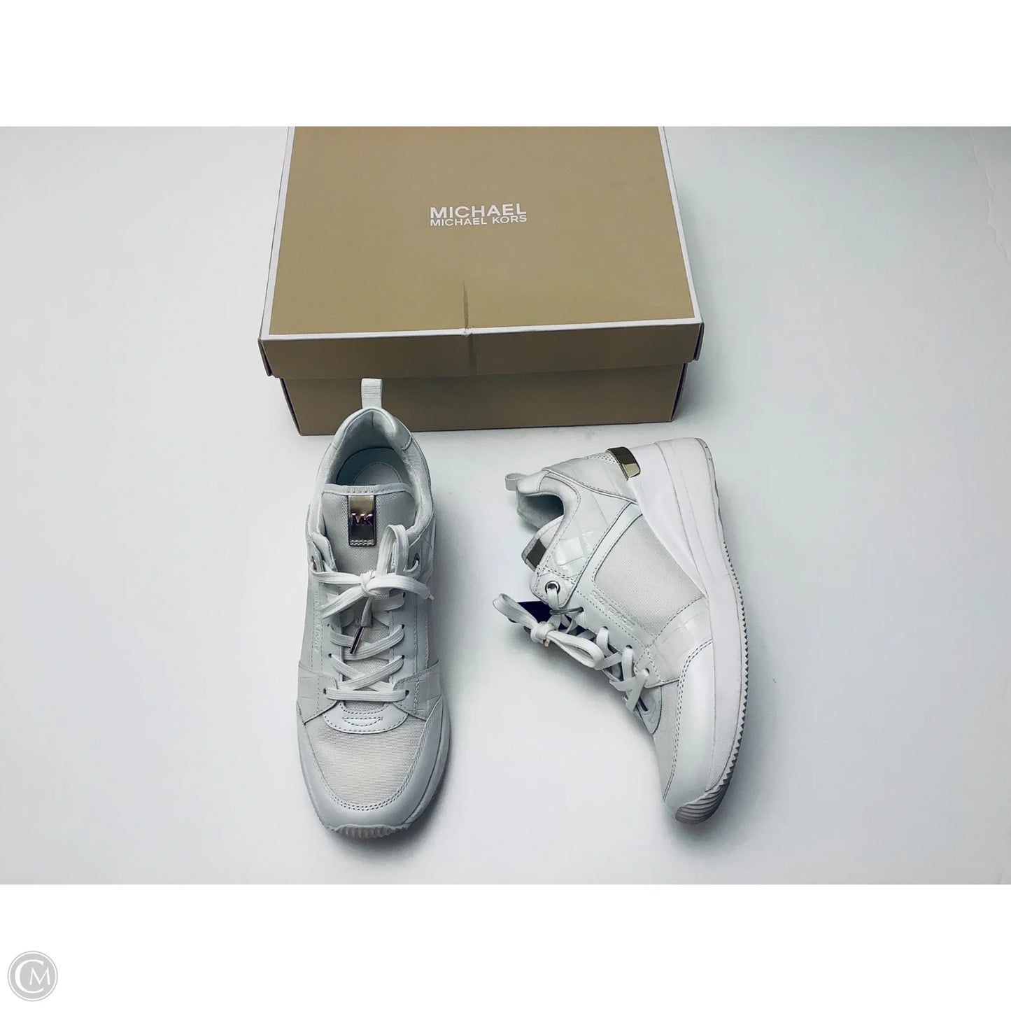 Shoes Sneakers By Michael By Michael Kors In White, Size: 8