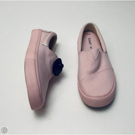 Shoes Sneakers By Toms In Pink, , Size: 7.5