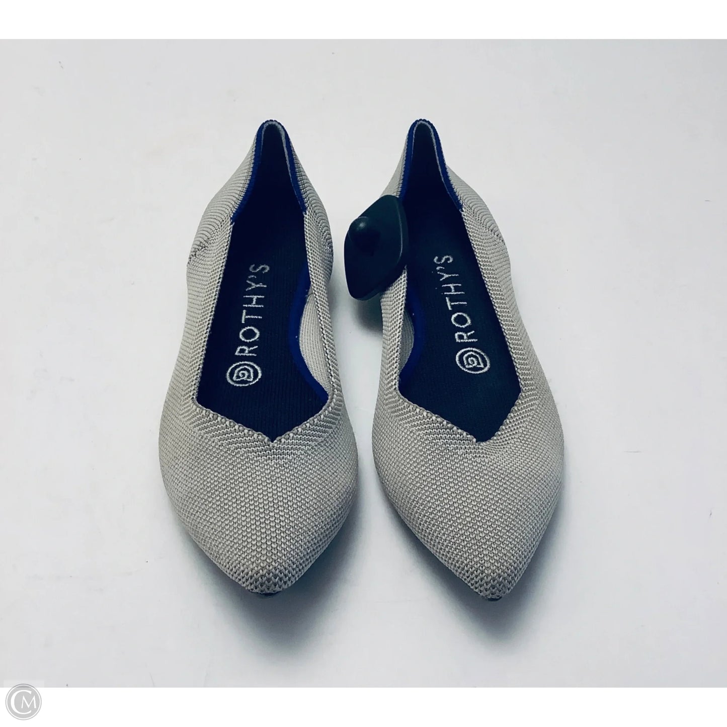 Shoes Flats By Rothys In Grey, Size: 6.5