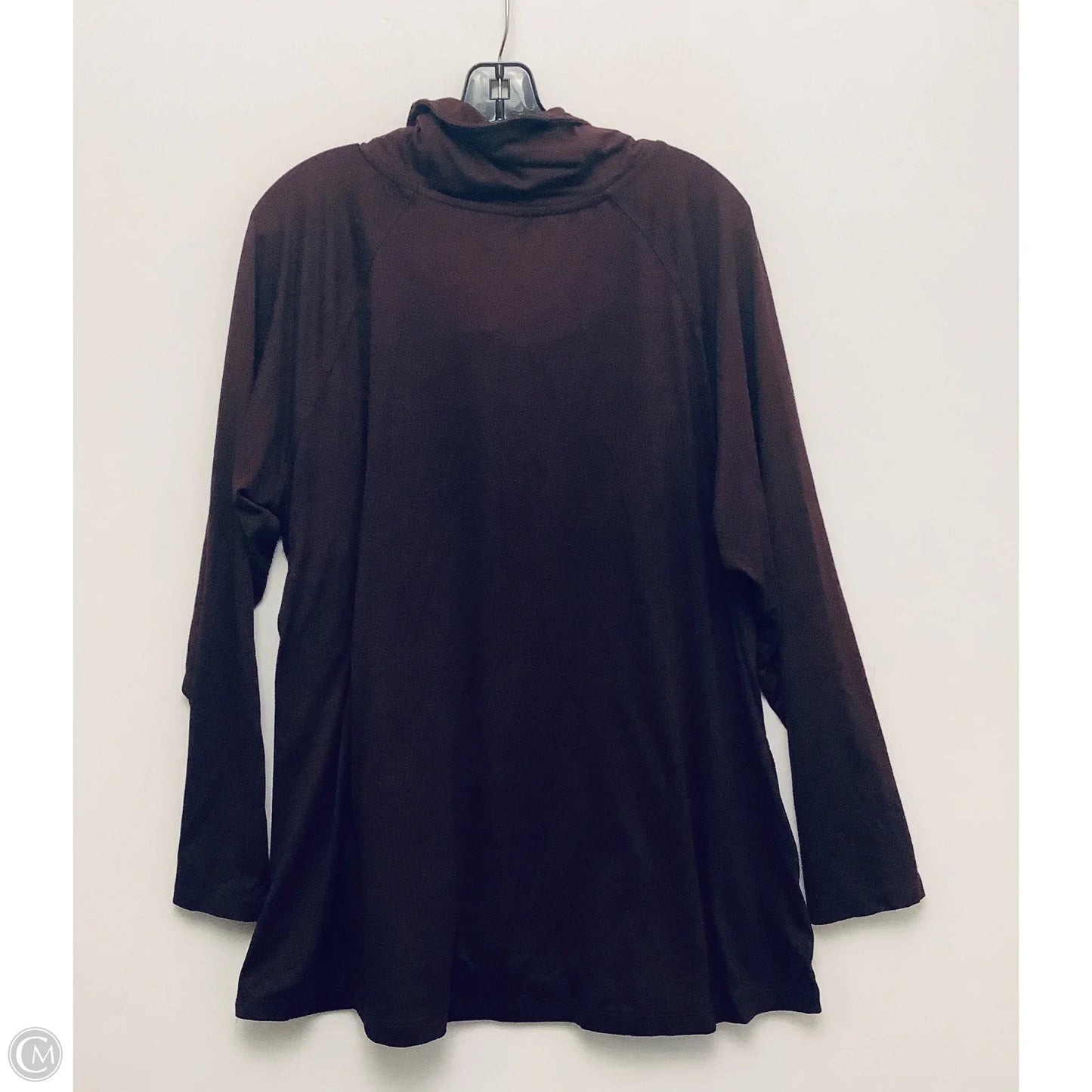 Athletic Jacket By Maurices In Maroon, Size: 1x