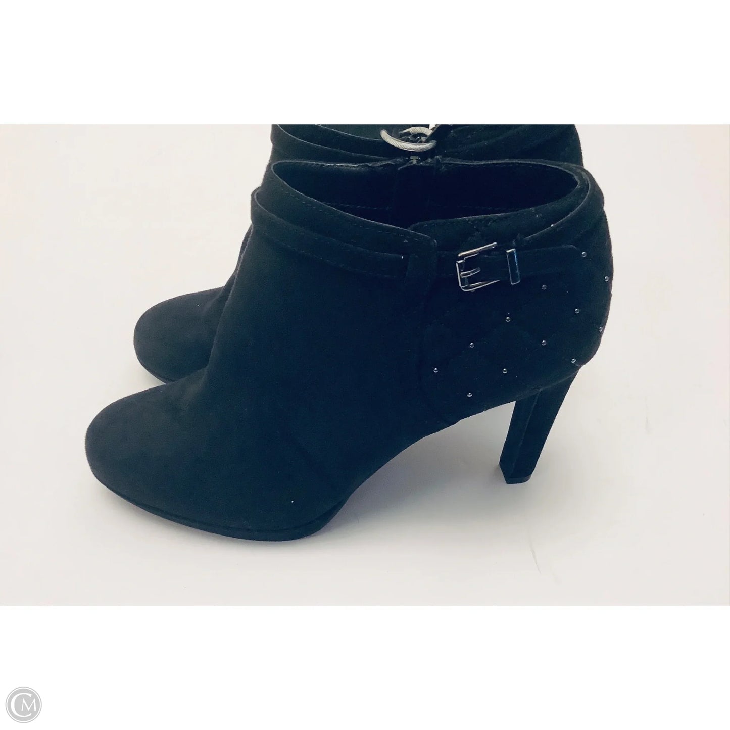 Boots Ankle Heels By Kelly And Katie In Black, Size: 9.5
