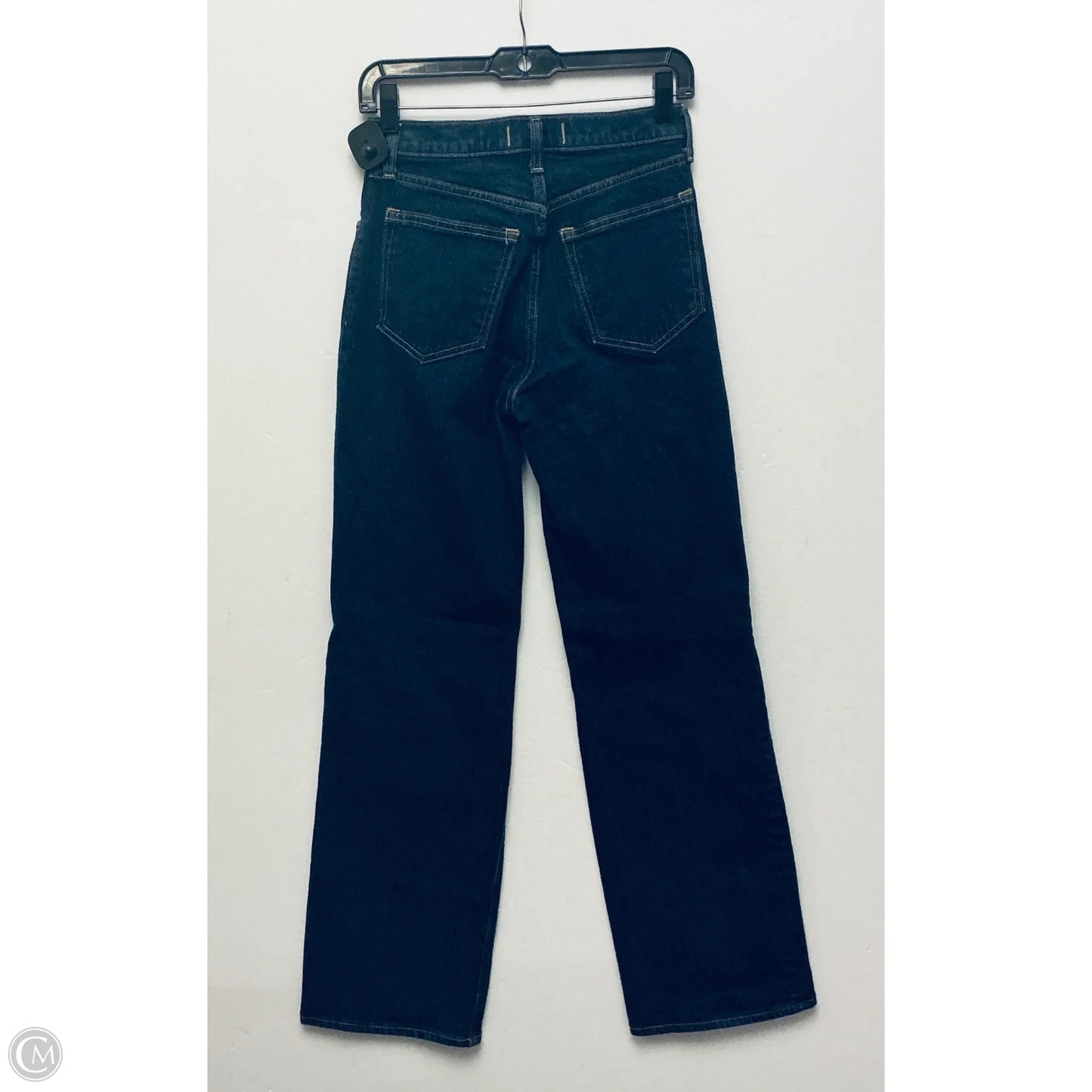 Jeans Straight By Abercrombie And Fitch In Blue Denim, Size: 2