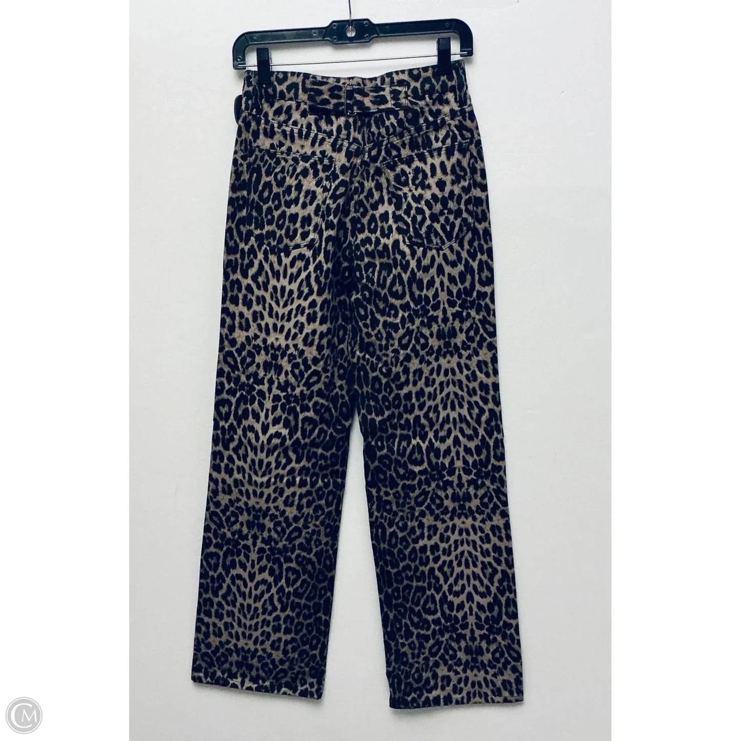 Jeans Straight By Clothes Mentor In Animal Print, Size: 2