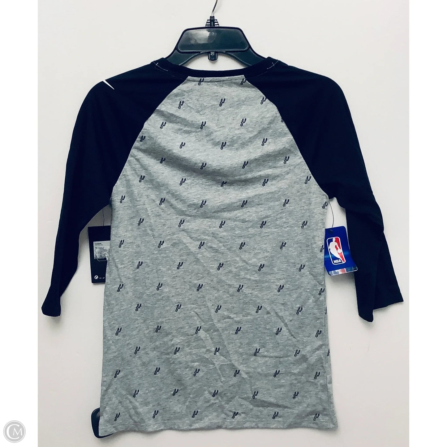 Top Long Sleeve Basic By Nike Apparel In Grey, Size: Xs