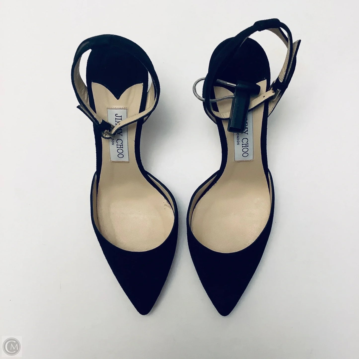 Shoes Luxury Designer By Jimmy Choo In Black, Size: 9