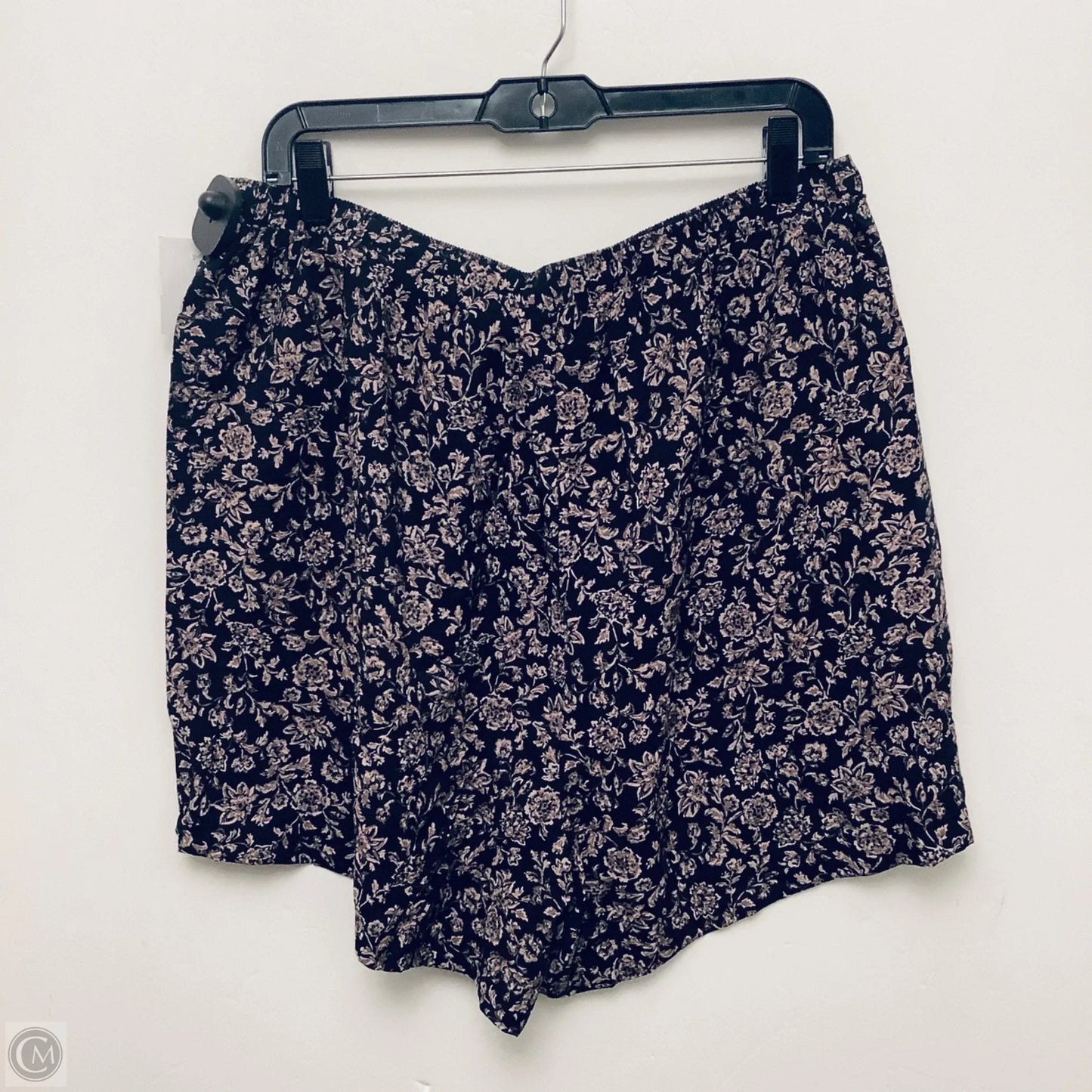 Shorts By Torrid In Black & Tan, Size: 1x