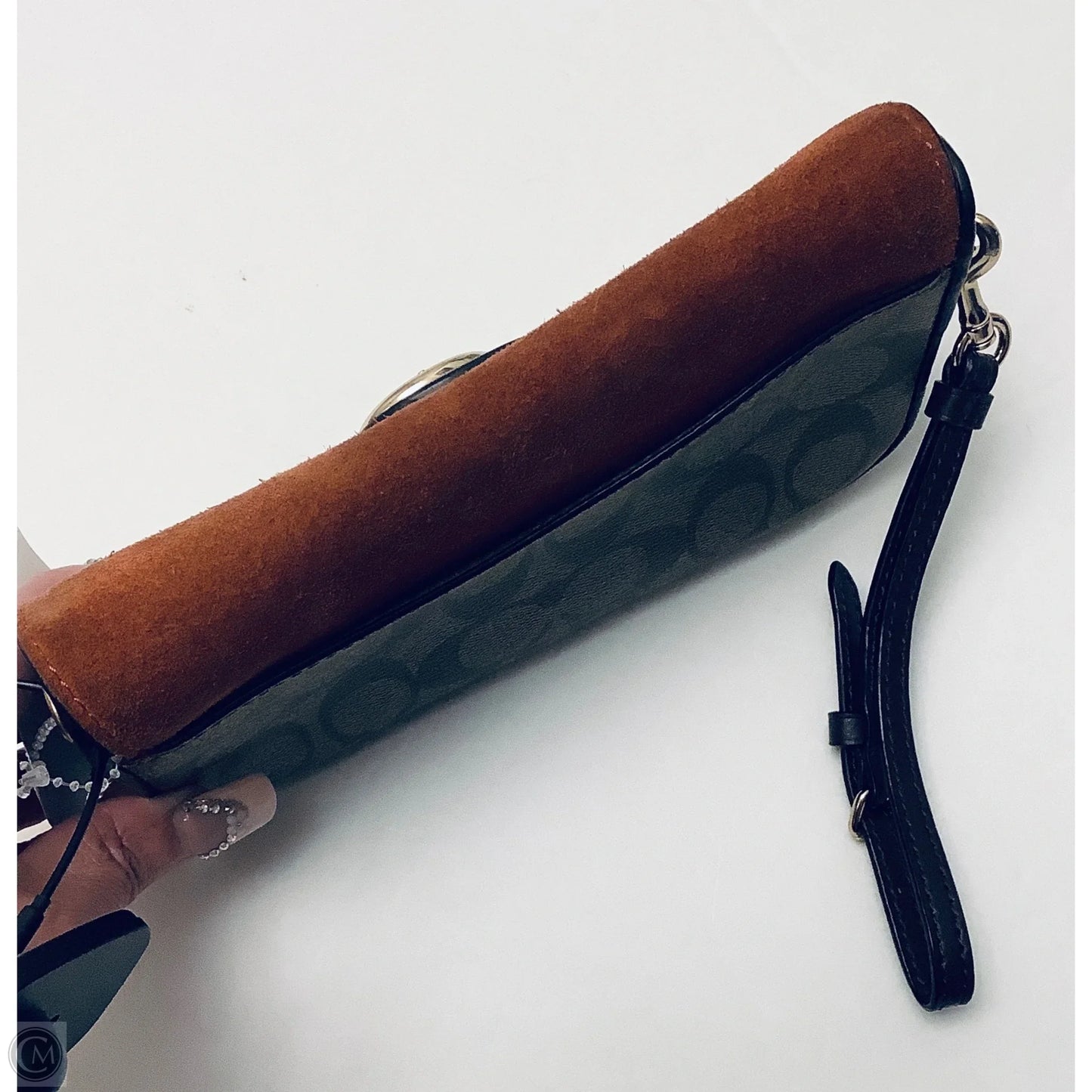Wristlet Designer By Coach, Size: Large