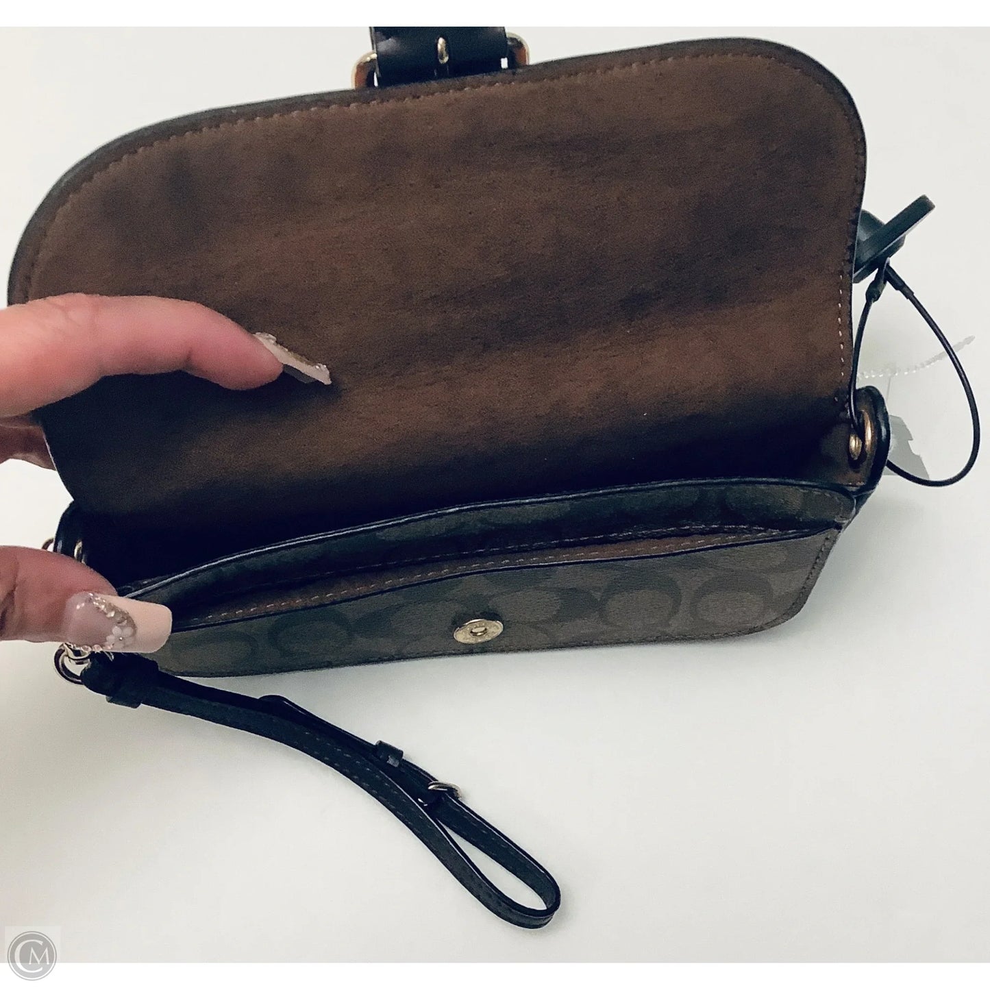 Wristlet Designer By Coach, Size: Large