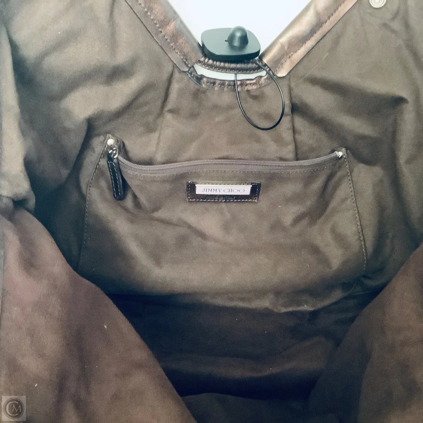 Handbag Luxury Designer By Jimmy Choo, Size: Large