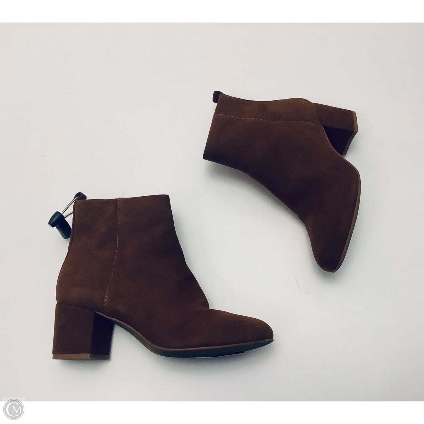 Boots Ankle Heels By Gianni Bini In Brown, Size: 6.5