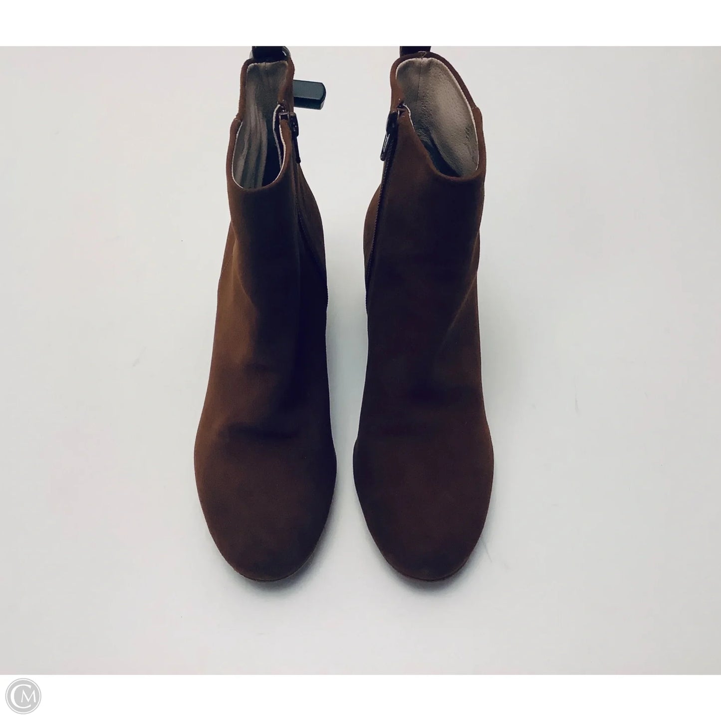 Boots Ankle Heels By Gianni Bini In Brown, Size: 6.5