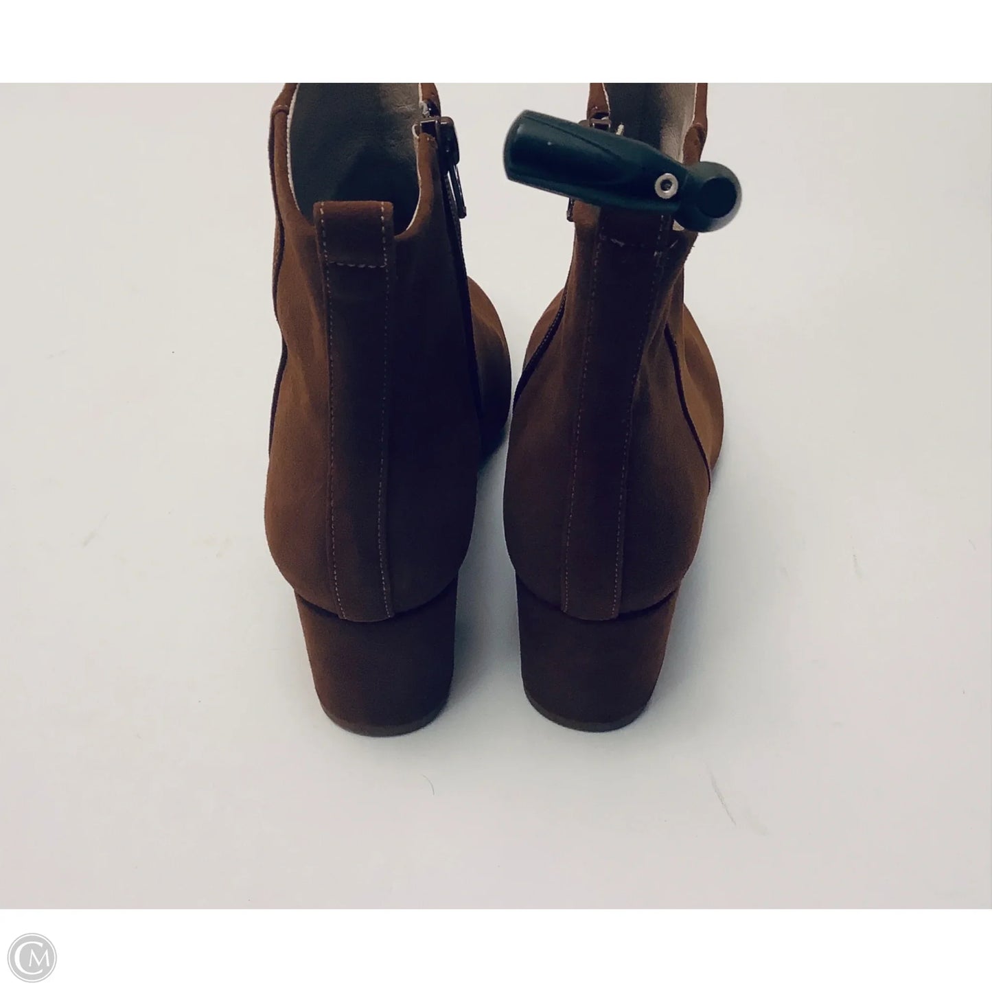 Boots Ankle Heels By Gianni Bini In Brown, Size: 6.5