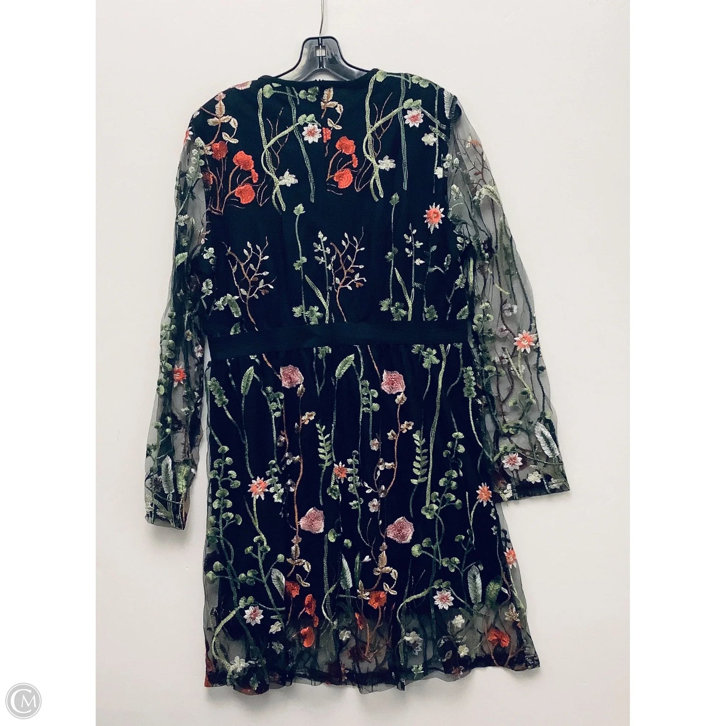 Dress Casual Short By Cme In Floral Print, Size: Xl