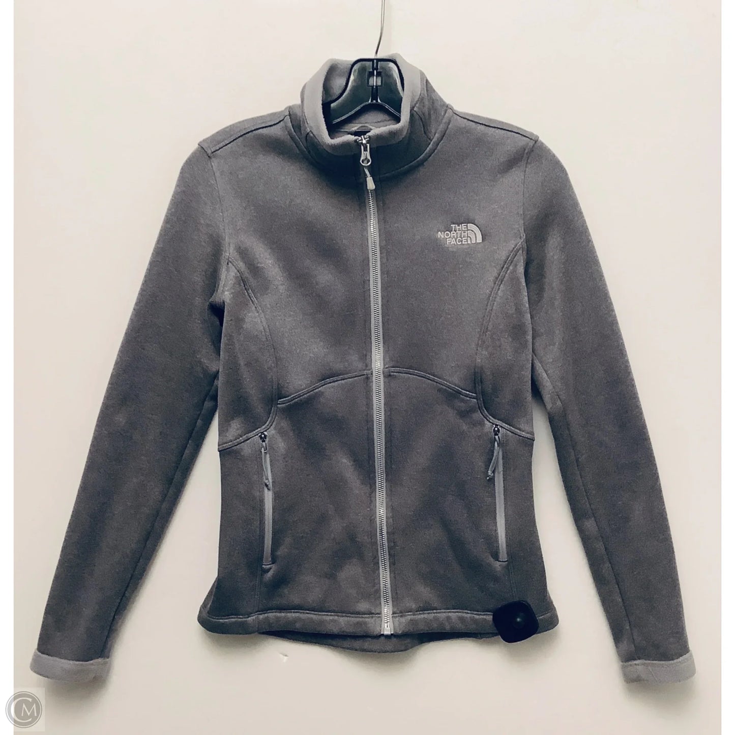 Athletic Jacket By The North Face In Grey, Size: Xs
