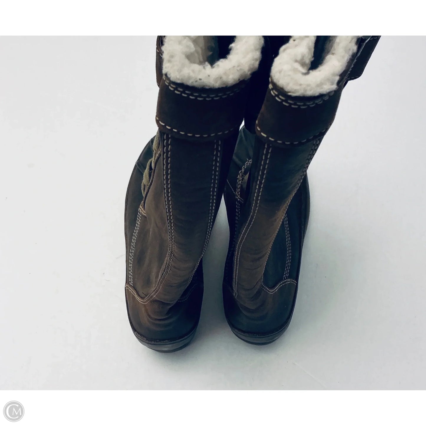 Boots Knee Flats By Sorel In Brown, Size: 6.5