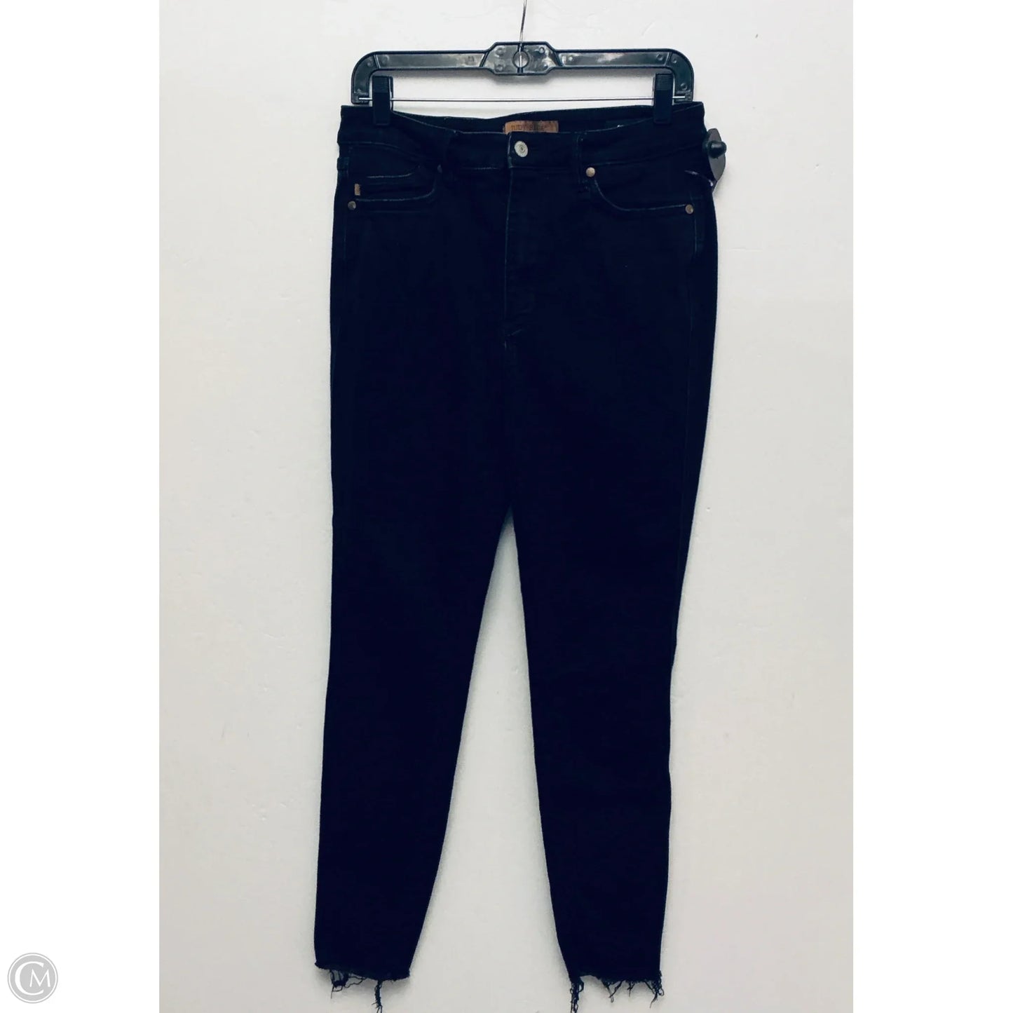 Jeans Skinny By Judy Blue In Black Denim, Size: 10