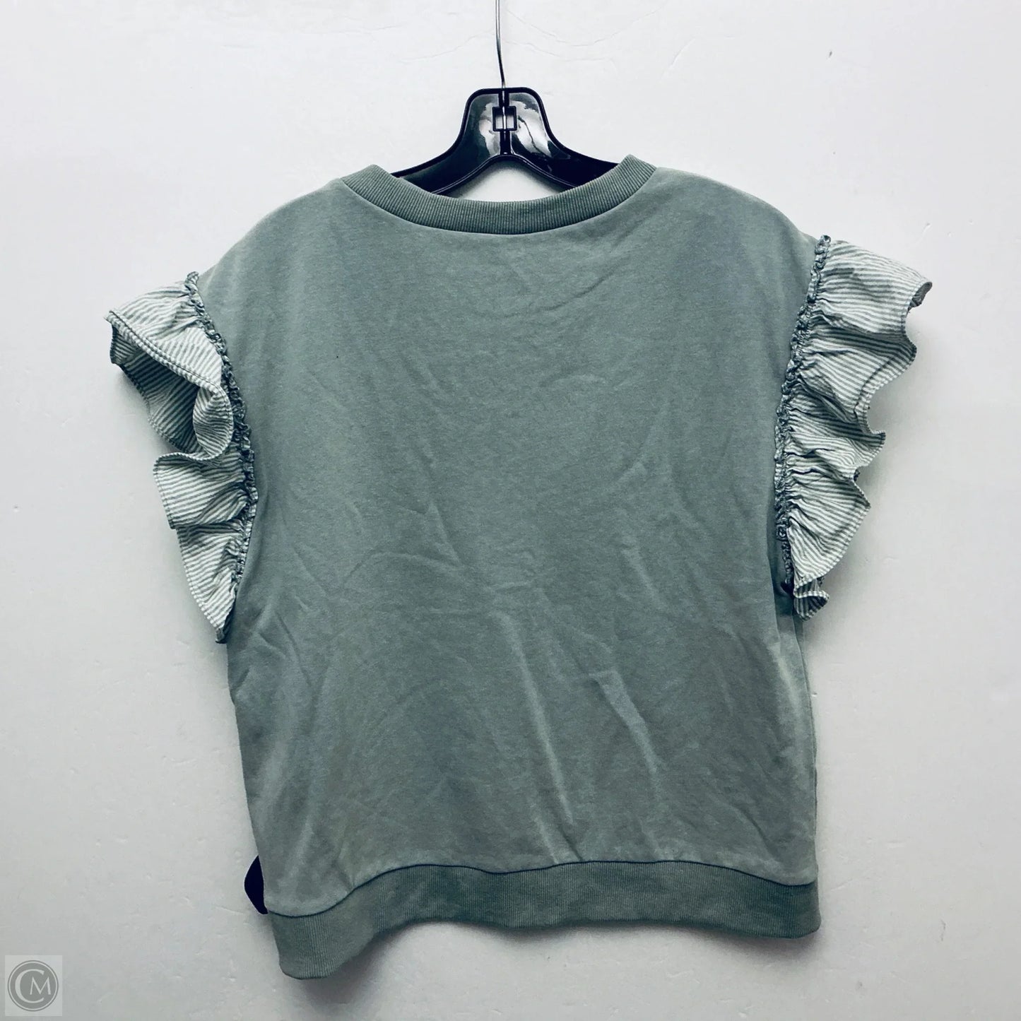 Top Short Sleeve By Jodifl In Green, Size: L