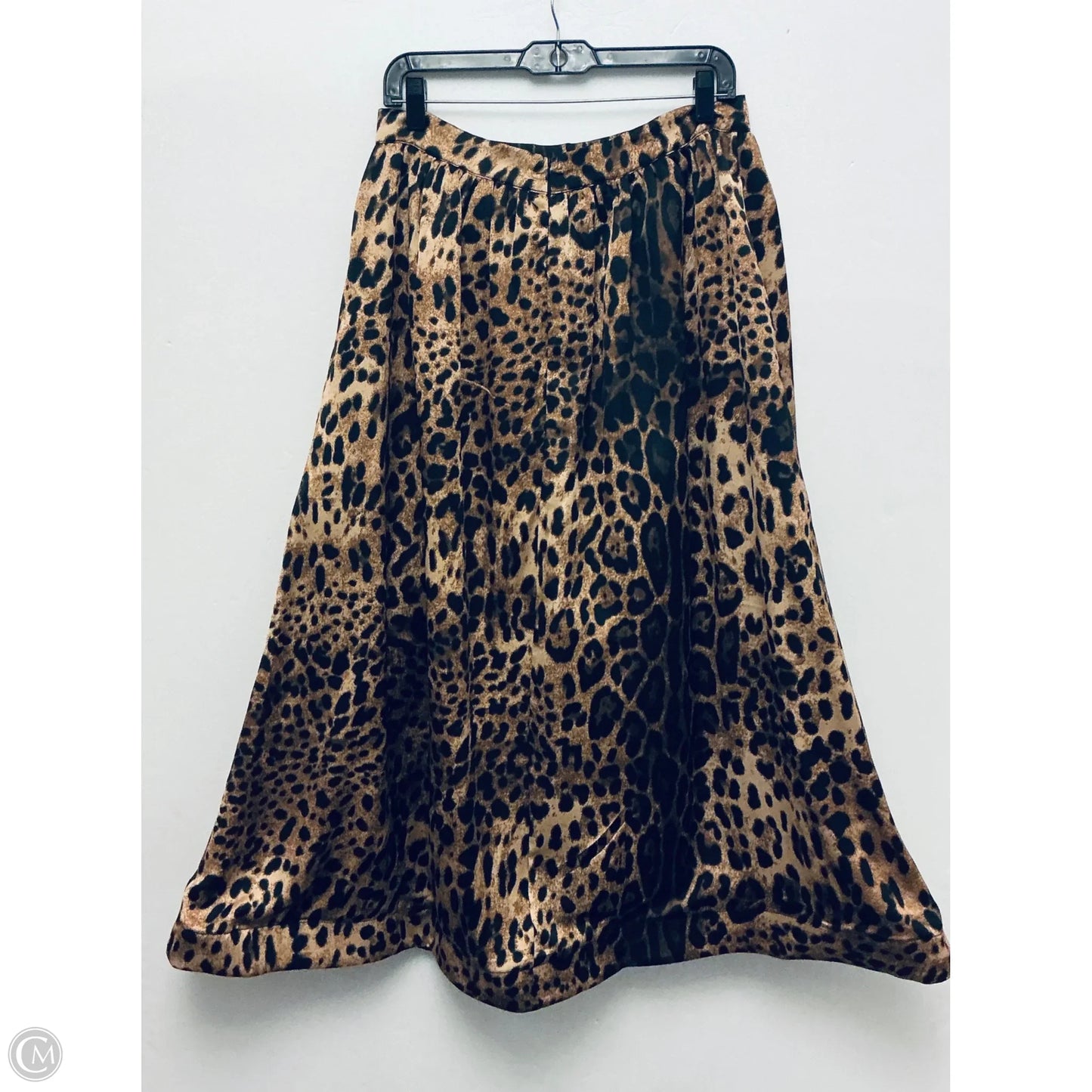 Skirt Midi By Main Strip In Animal Print, Size: L