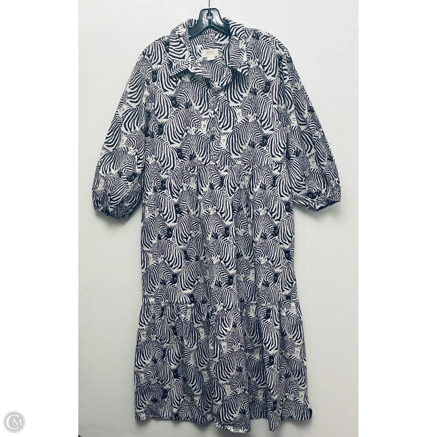 Dress Casual Maxi By Maeve In Brown, Size: M