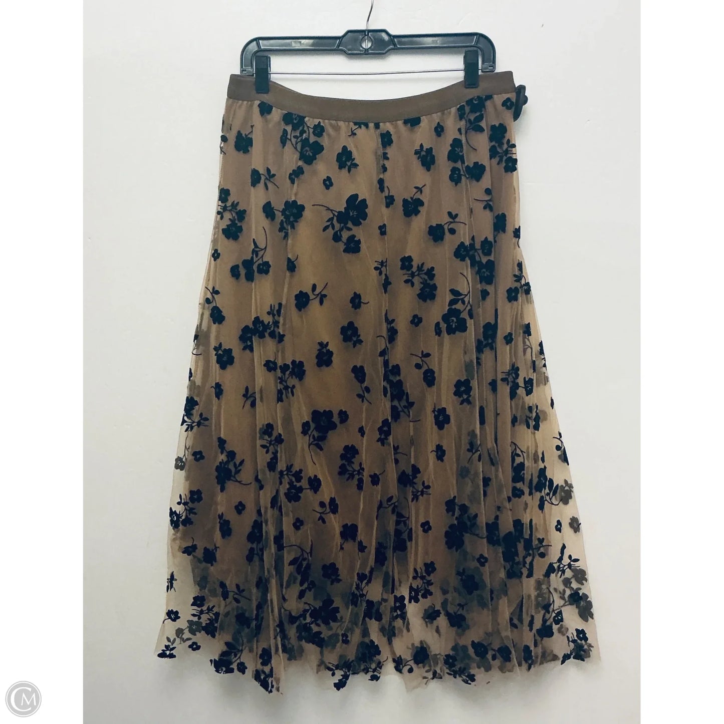 Skirt Midi By Cme In Brown, Size: 2x