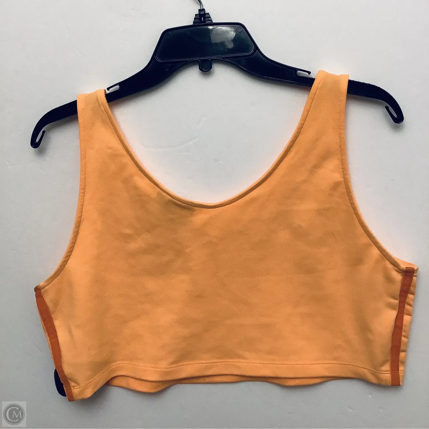 Athletic Tank Top By Adidas In Orange, Size: L